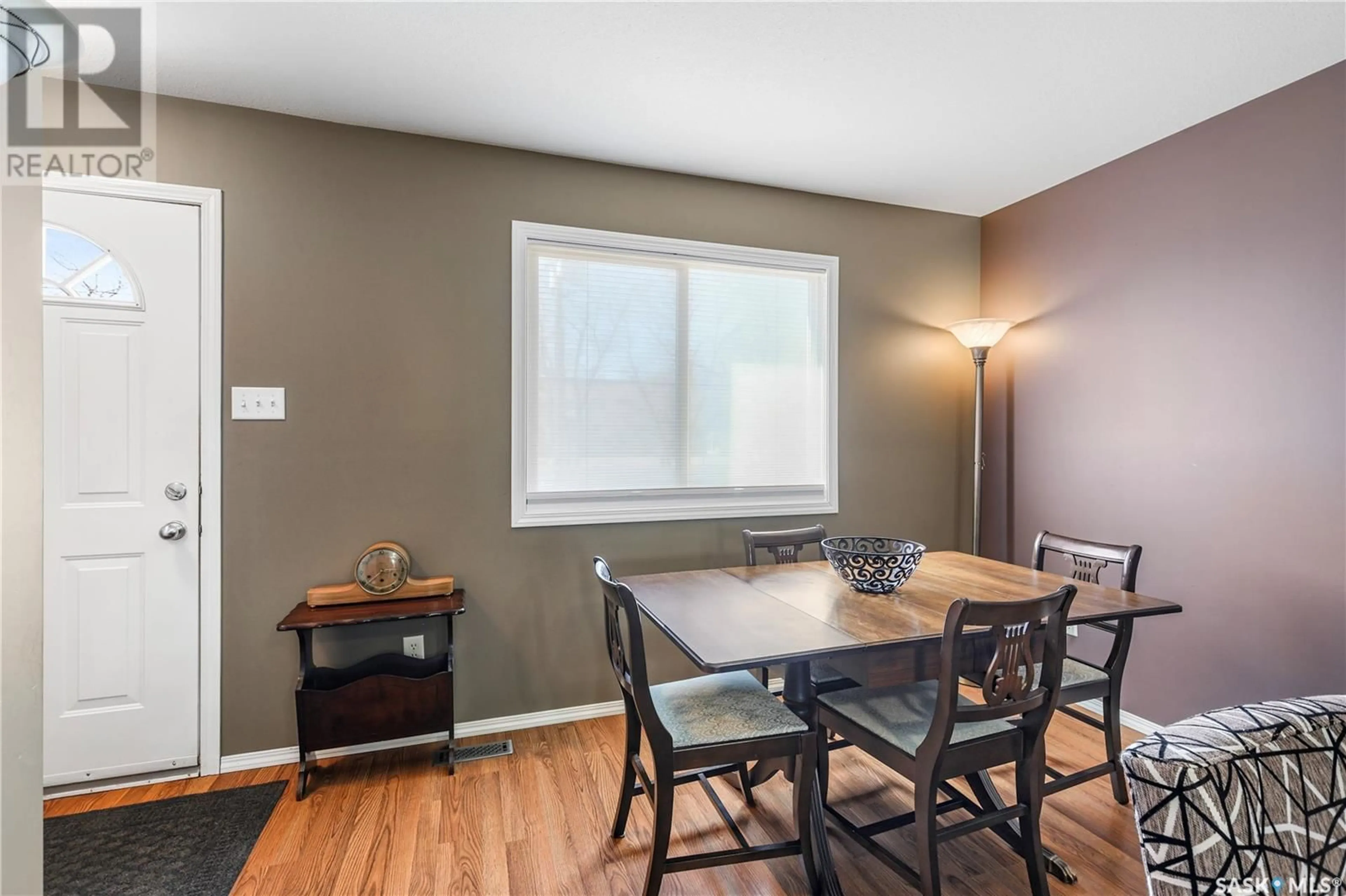 Dining room, wood/laminate floor for 1690 ALEXANDRA STREET, Regina Saskatchewan S4T4P1