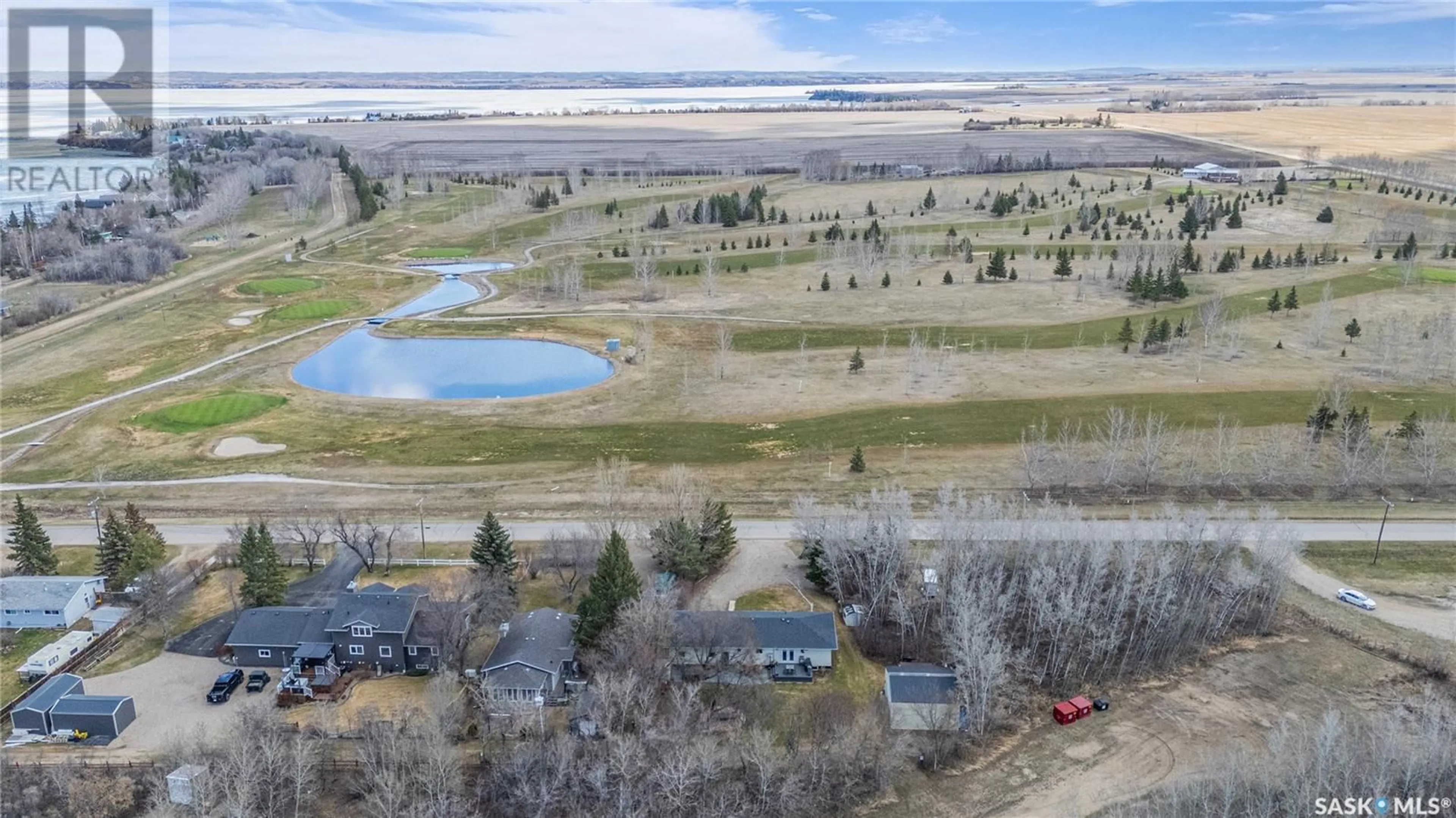 A pic from outside/outdoor area/front of a property/back of a property/a pic from drone, water/lake/river/ocean view for 780 BIRCH STREET, Meota Saskatchewan S0M1X0