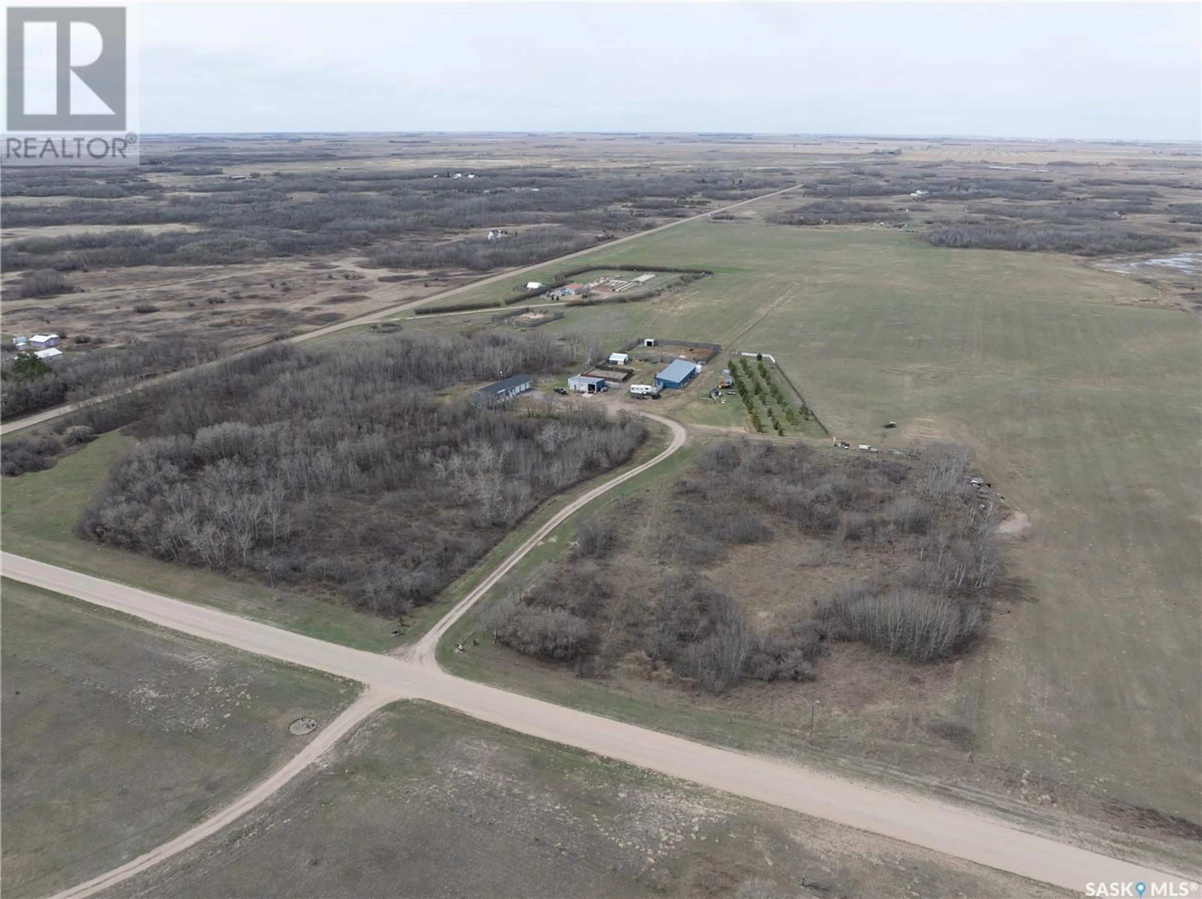 A pic from outside/outdoor area/front of a property/back of a property/a pic from drone, building for PHOENIX ACREAGE, Vanscoy Rm No. 345 Saskatchewan S0L0P0