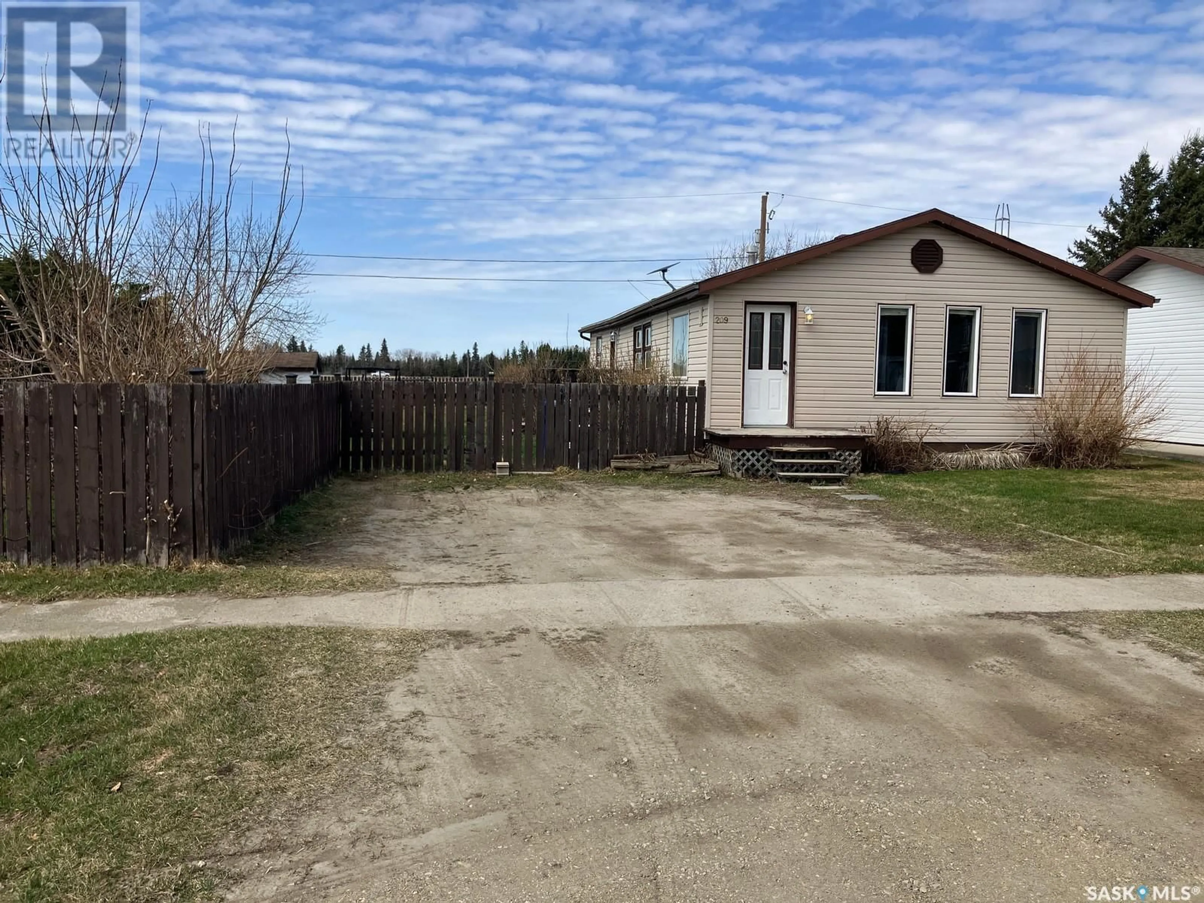 A pic from outside/outdoor area/front of a property/back of a property/a pic from drone, street for 209 RUSTAD AVENUE, White Fox Saskatchewan S0J3B0