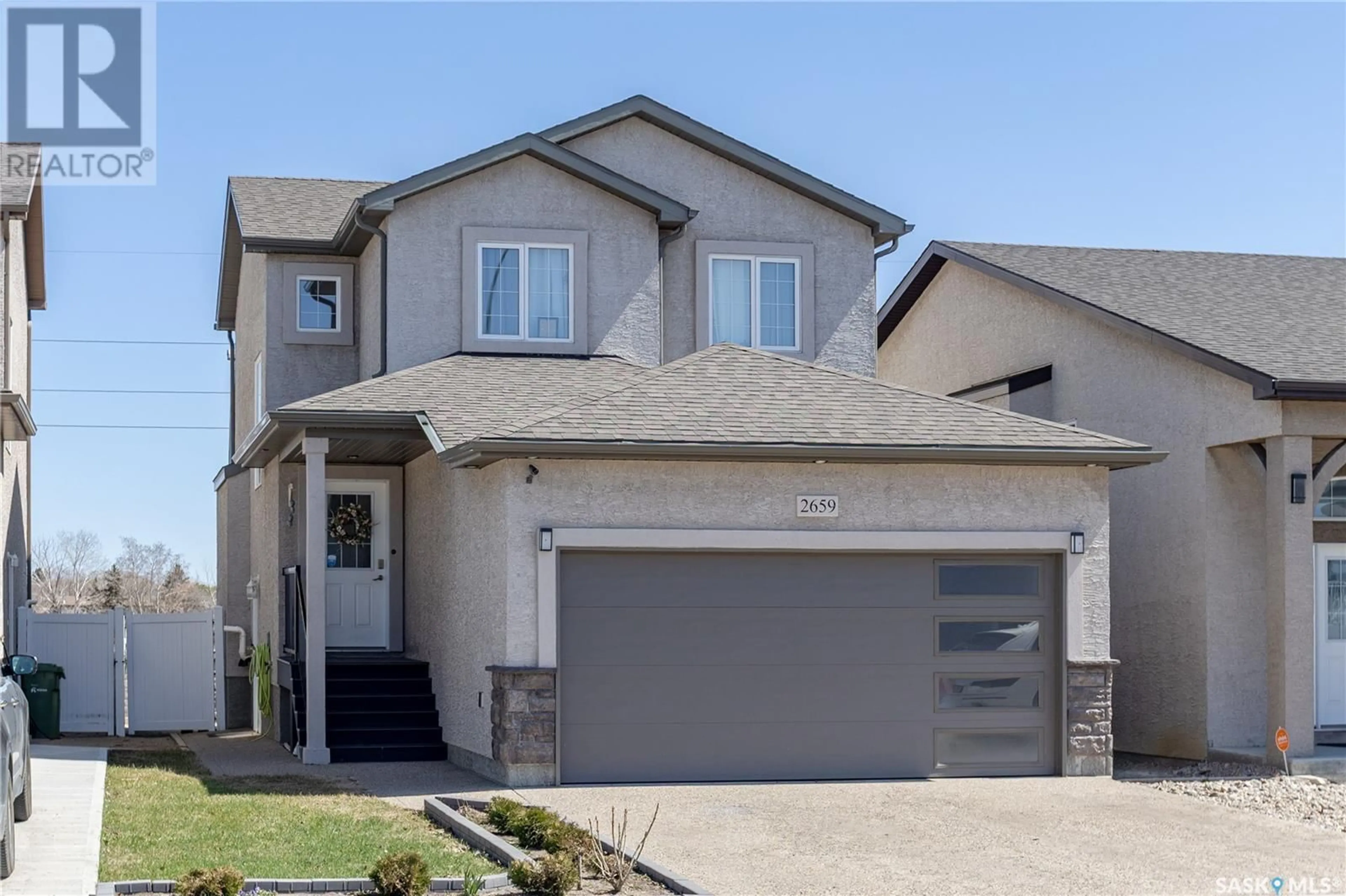Home with vinyl exterior material, street for 2659 MAKOWSKY CRESCENT, Regina Saskatchewan S4X0M5