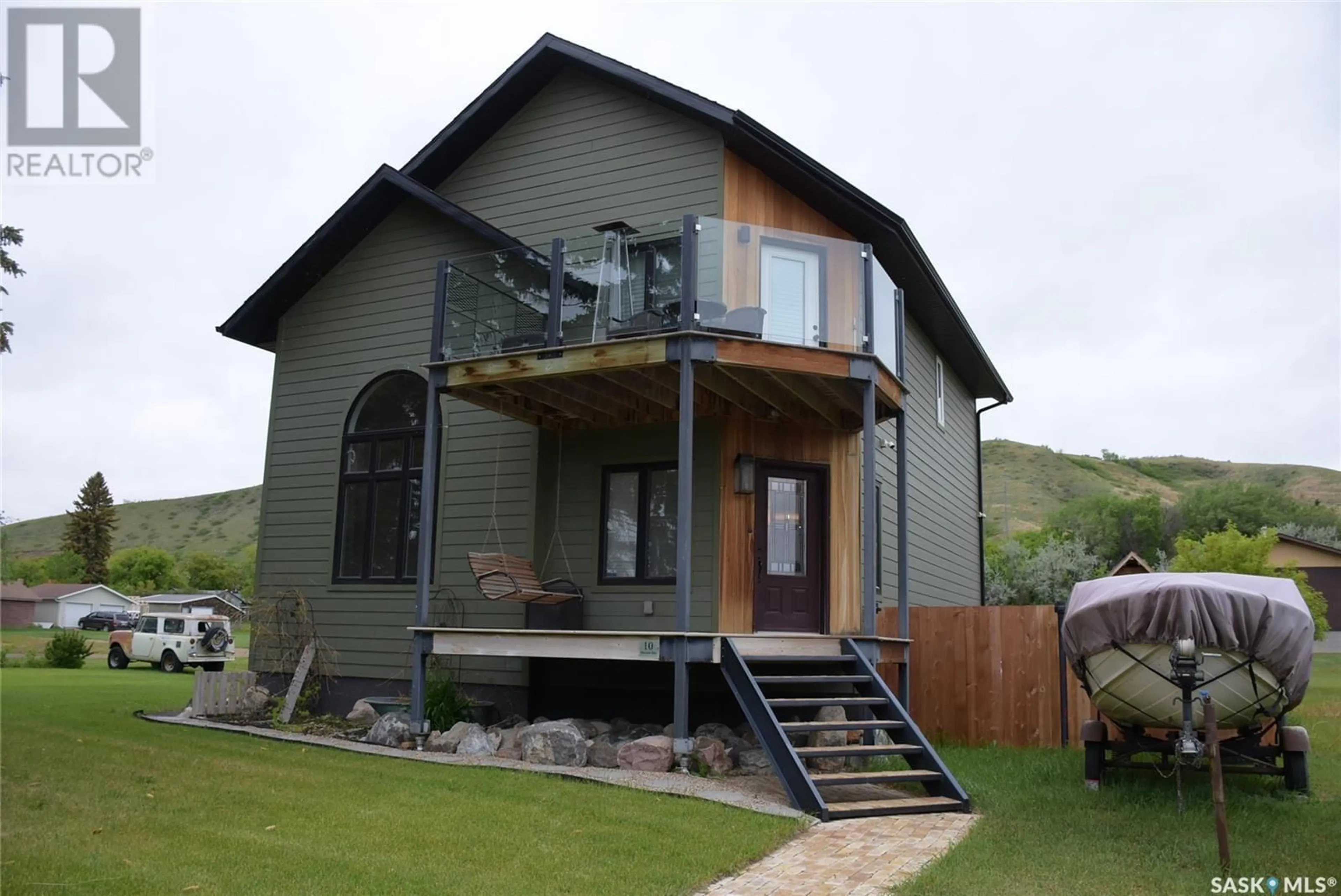 Home with vinyl exterior material, unknown for 10 MISSION BAY, Lebret Saskatchewan S0G1S0
