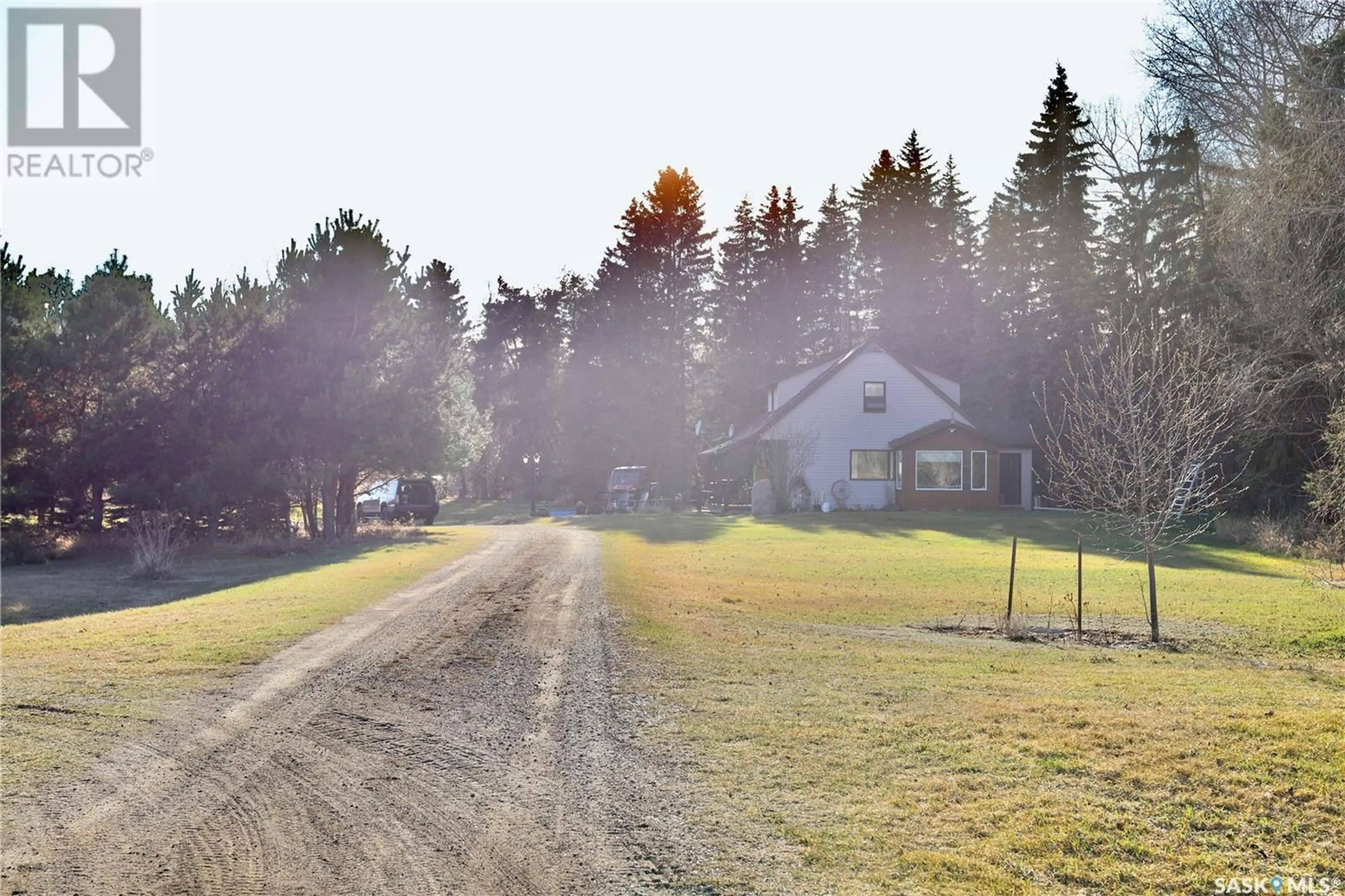 A pic from outside/outdoor area/front of a property/back of a property/a pic from drone, street for HOLBEIN ACREAGE, Shellbrook Rm No. 493 Saskatchewan S0J2E0