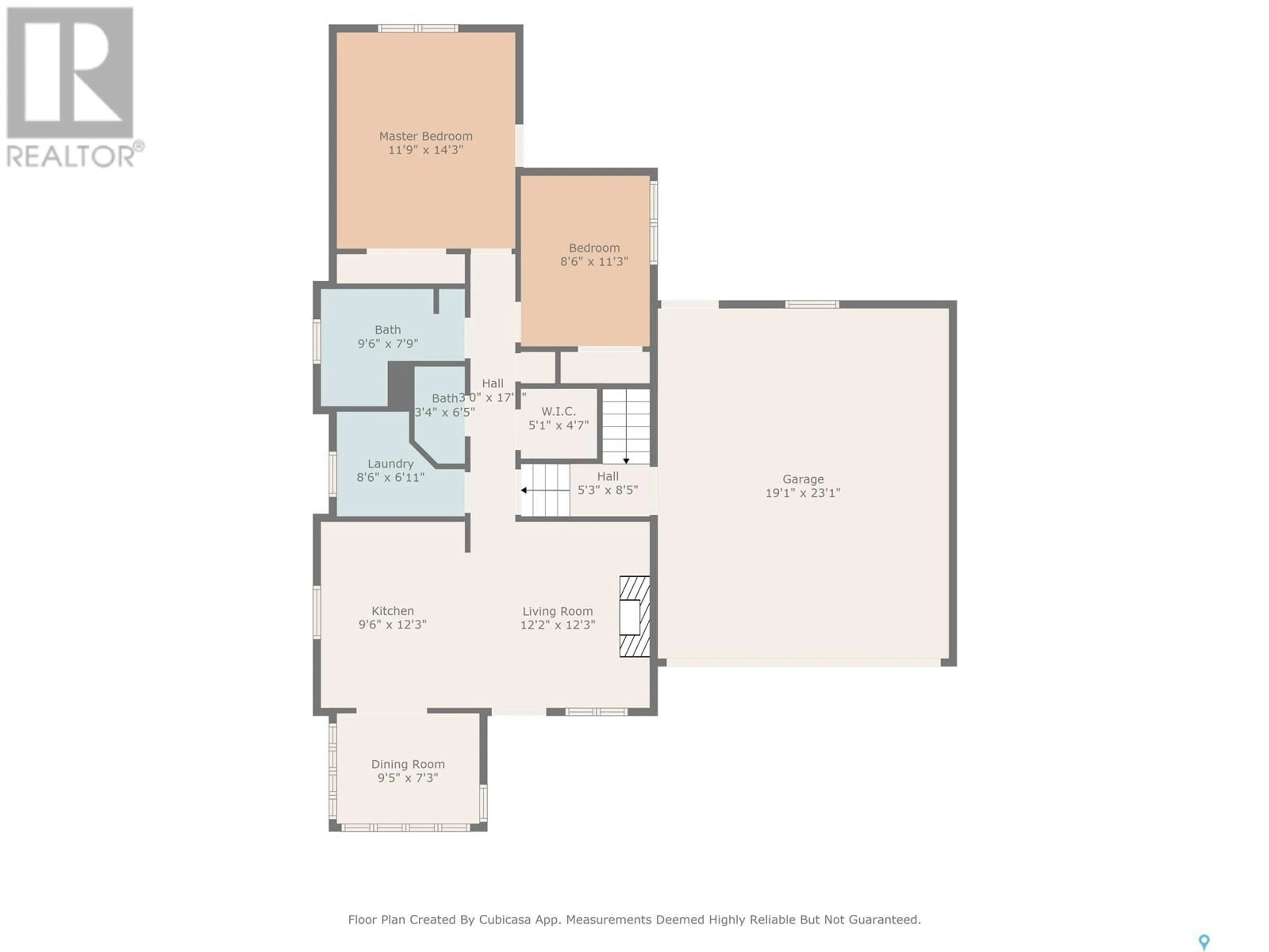 Floor plan for 109 HEDLEY TERRACE, Dalmeny Saskatchewan S0K1E0