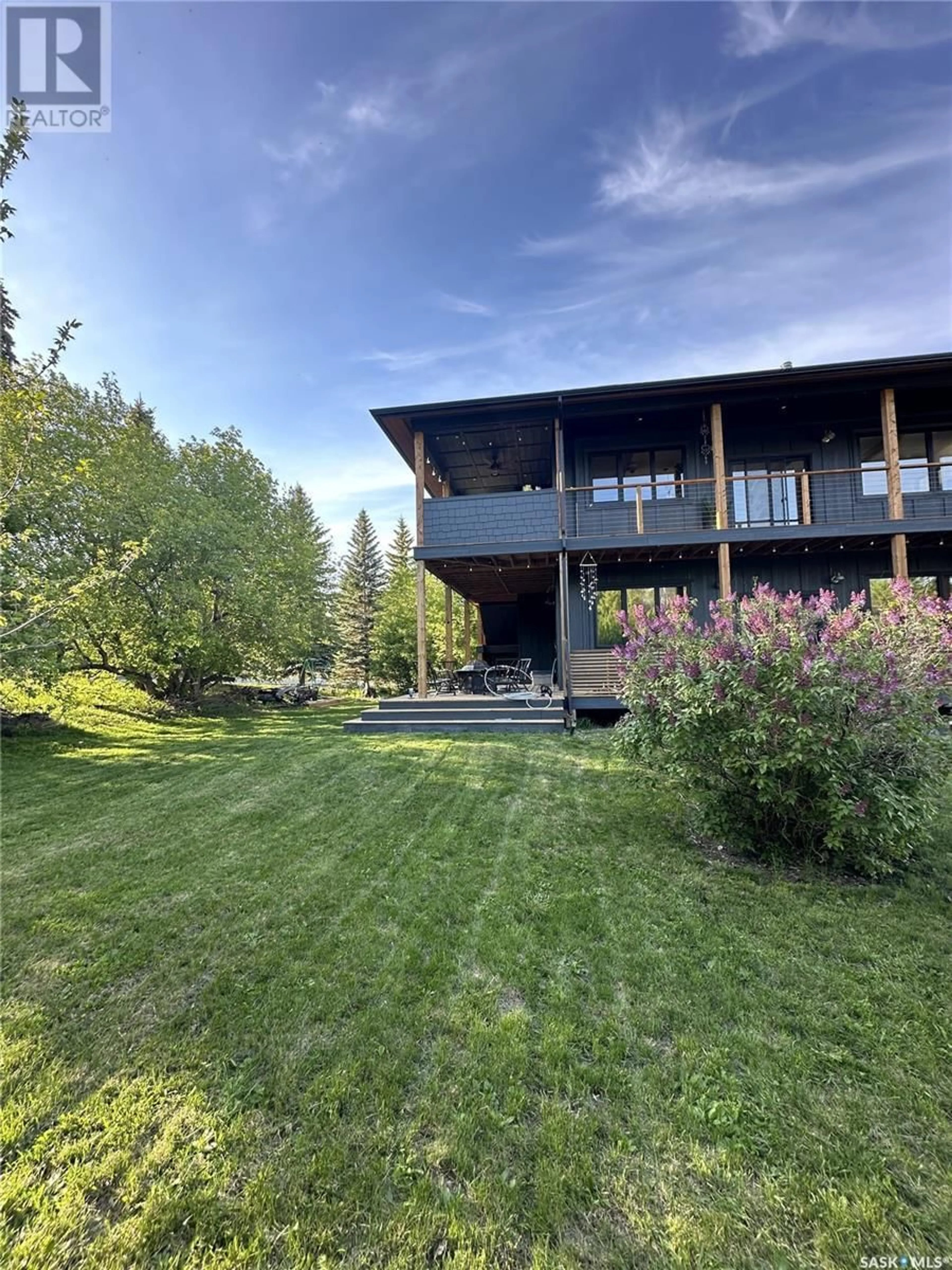 A pic from outside/outdoor area/front of a property/back of a property/a pic from drone, mountain view for 98 GROVE STREET, Echo Lake Saskatchewan S0G1S0