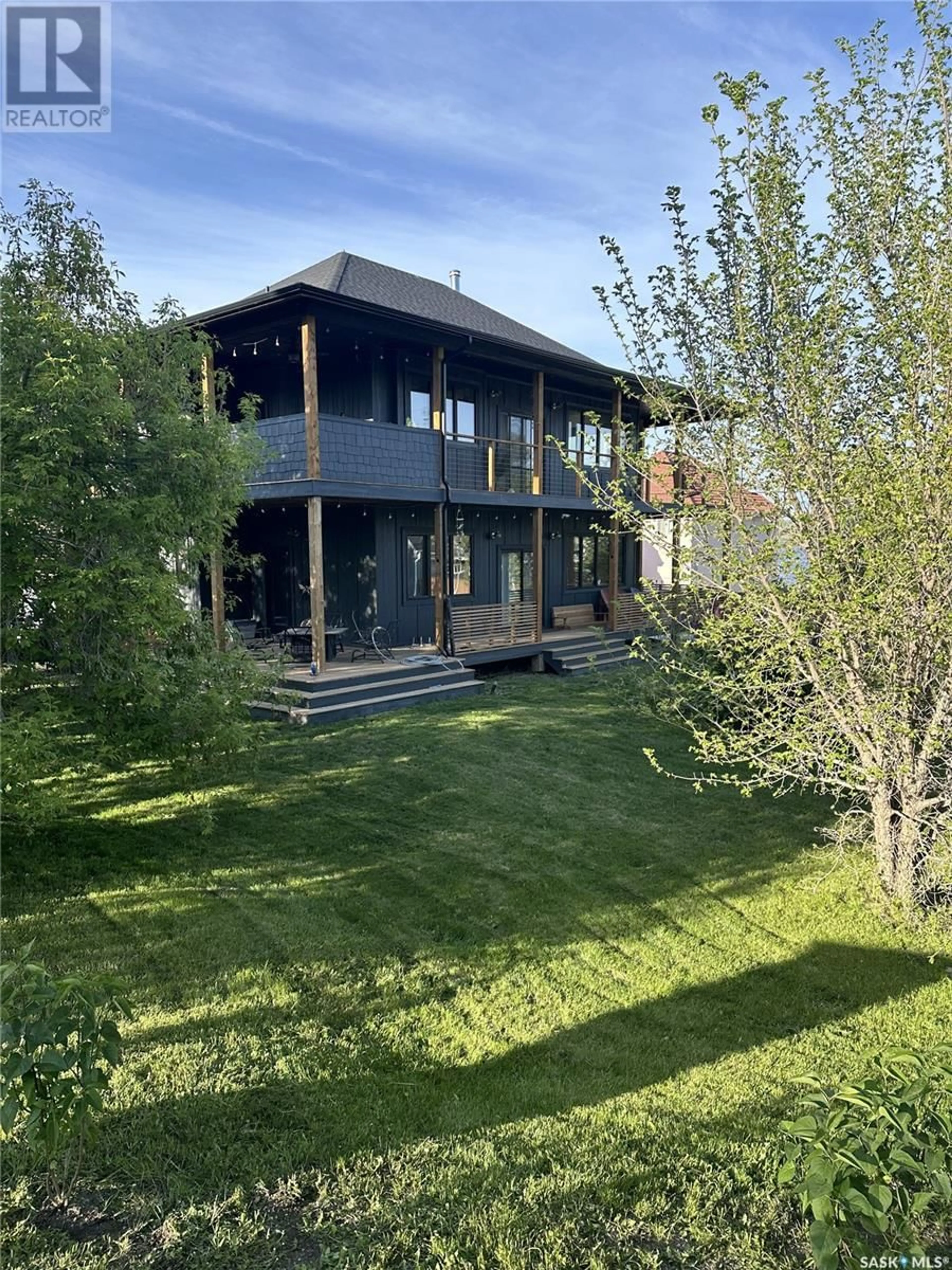A pic from outside/outdoor area/front of a property/back of a property/a pic from drone, unknown for 98 GROVE STREET, Echo Lake Saskatchewan S0G1S0