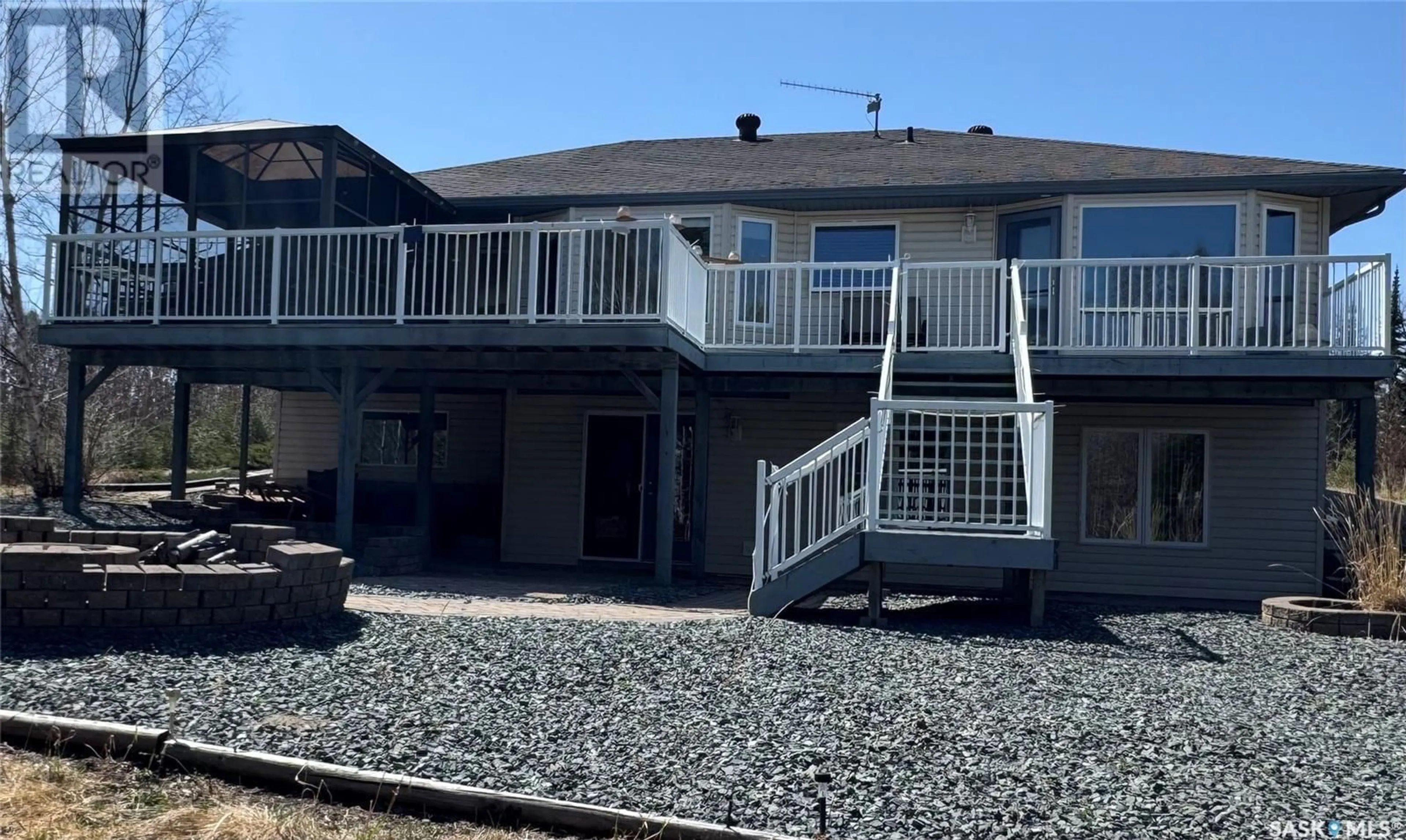 Patio, water/lake/river/ocean view for 67 ESTATES DRIVE, Elk Ridge Saskatchewan S0J0N0