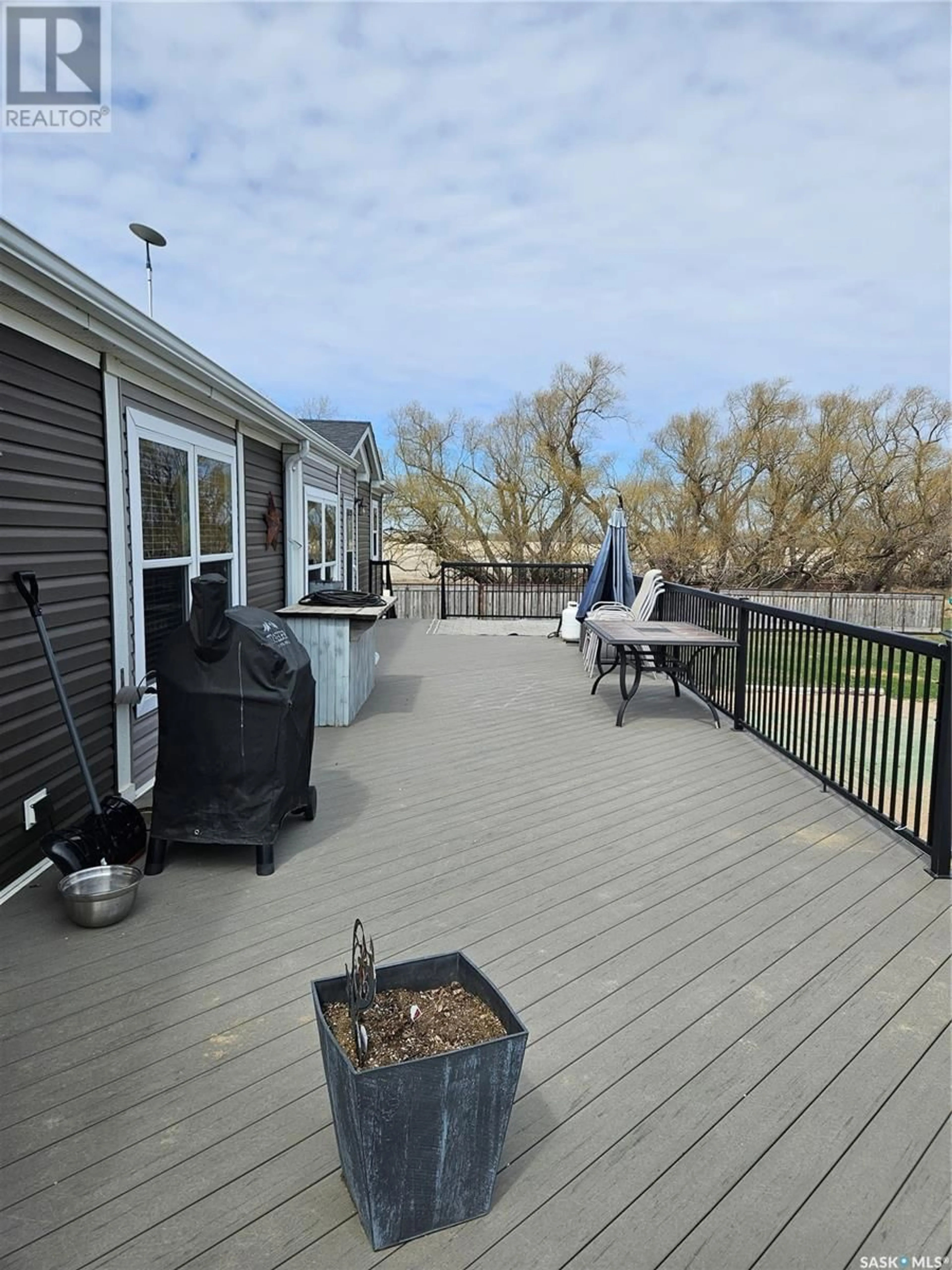 Patio, water/lake/river/ocean view for ARCOLA, Brock Rm No. 64 Saskatchewan S0C0G0
