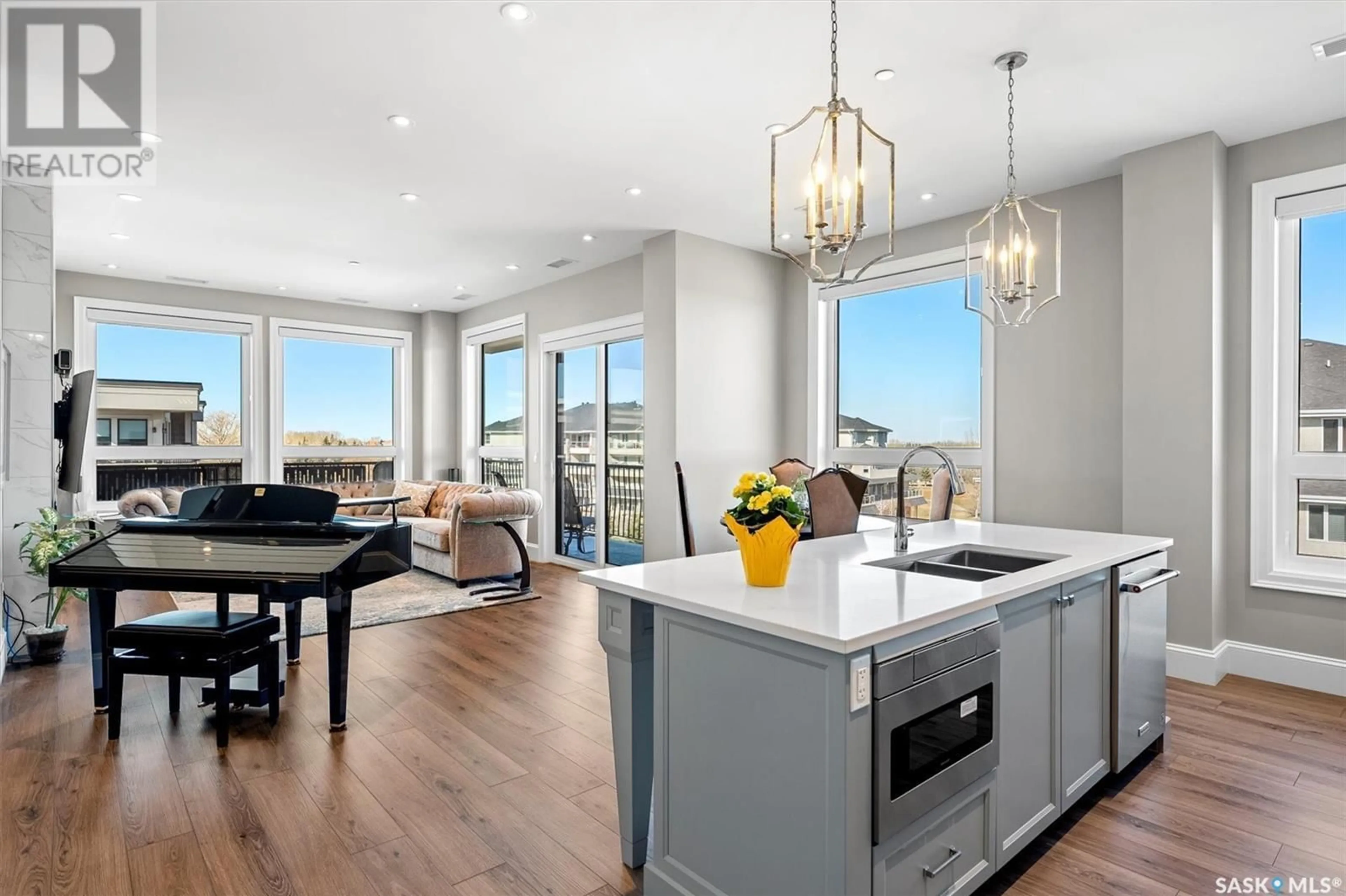 Open concept kitchen, unknown for 408 - 313 CARTWRIGHT STREET, Saskatoon Saskatchewan S7T0X1