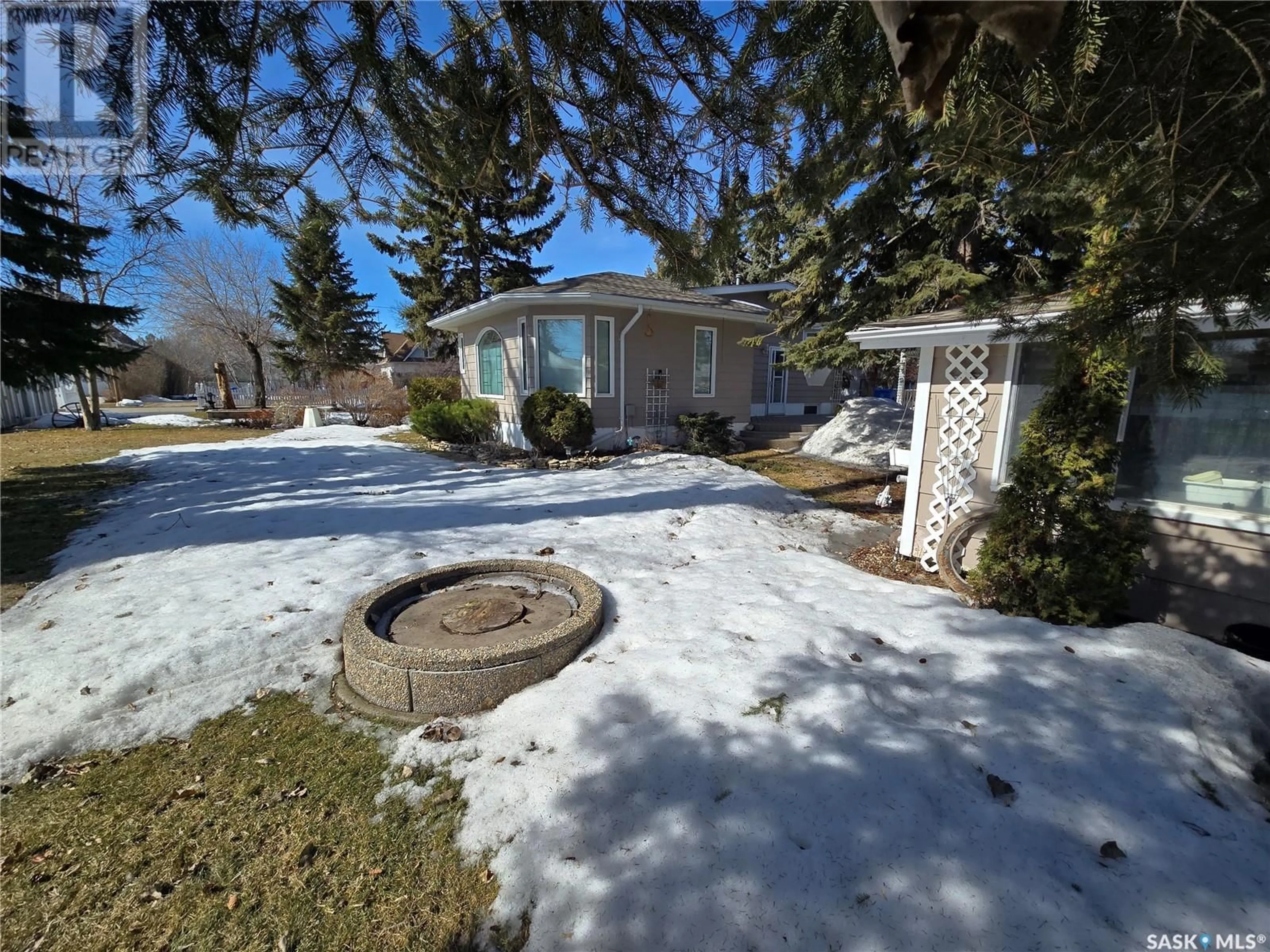 A pic from outside/outdoor area/front of a property/back of a property/a pic from drone, street for 209 SULLIVAN STREET, Stoughton Saskatchewan S0G4T0
