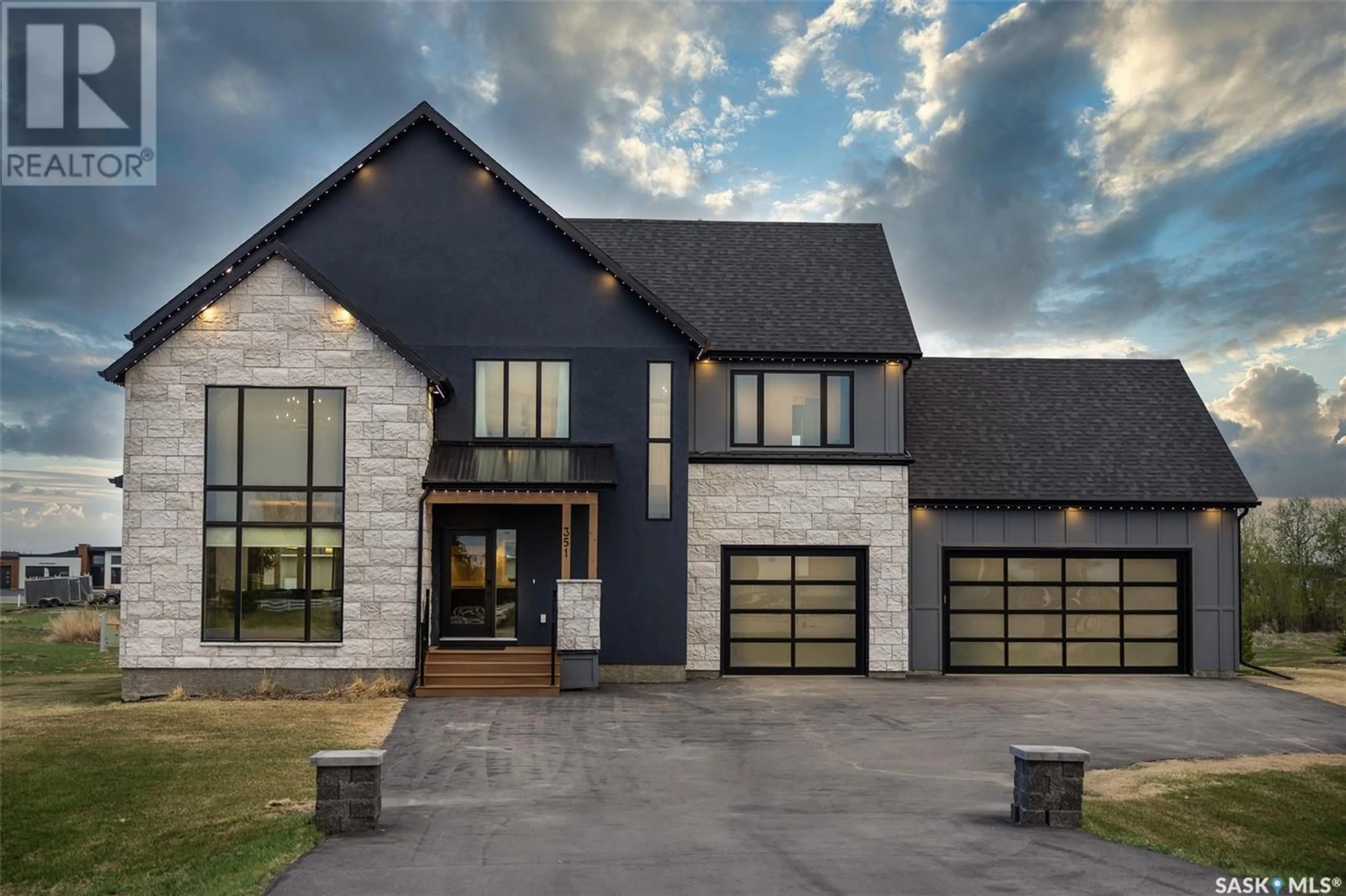 Home with brick exterior material, street for 351 EDGEMONT CRESCENT, Corman Park Rm No. 344 Saskatchewan S7T1A2