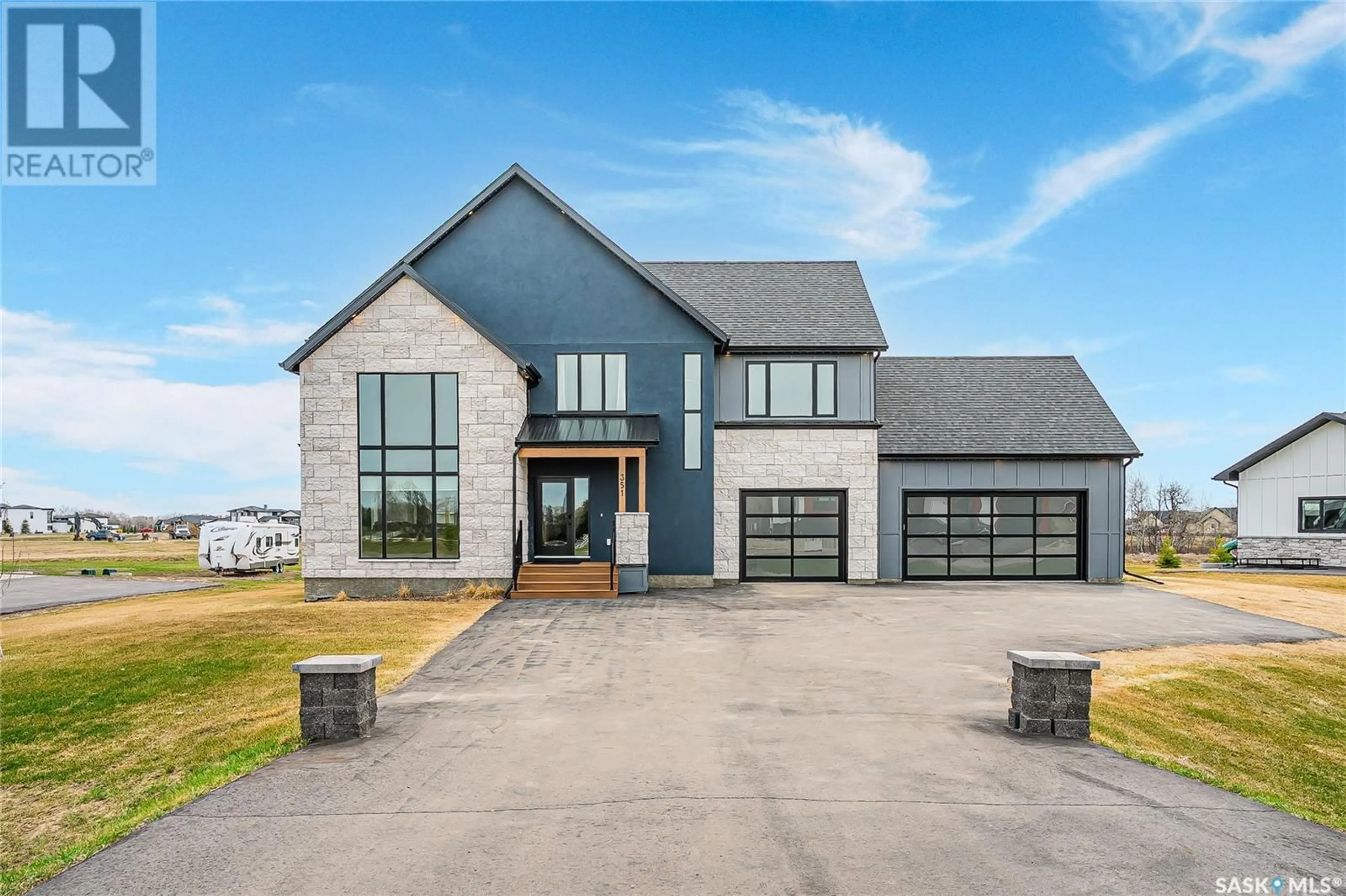 Home with brick exterior material, building for 351 EDGEMONT CRESCENT, Corman Park Rm No. 344 Saskatchewan S7T1A2