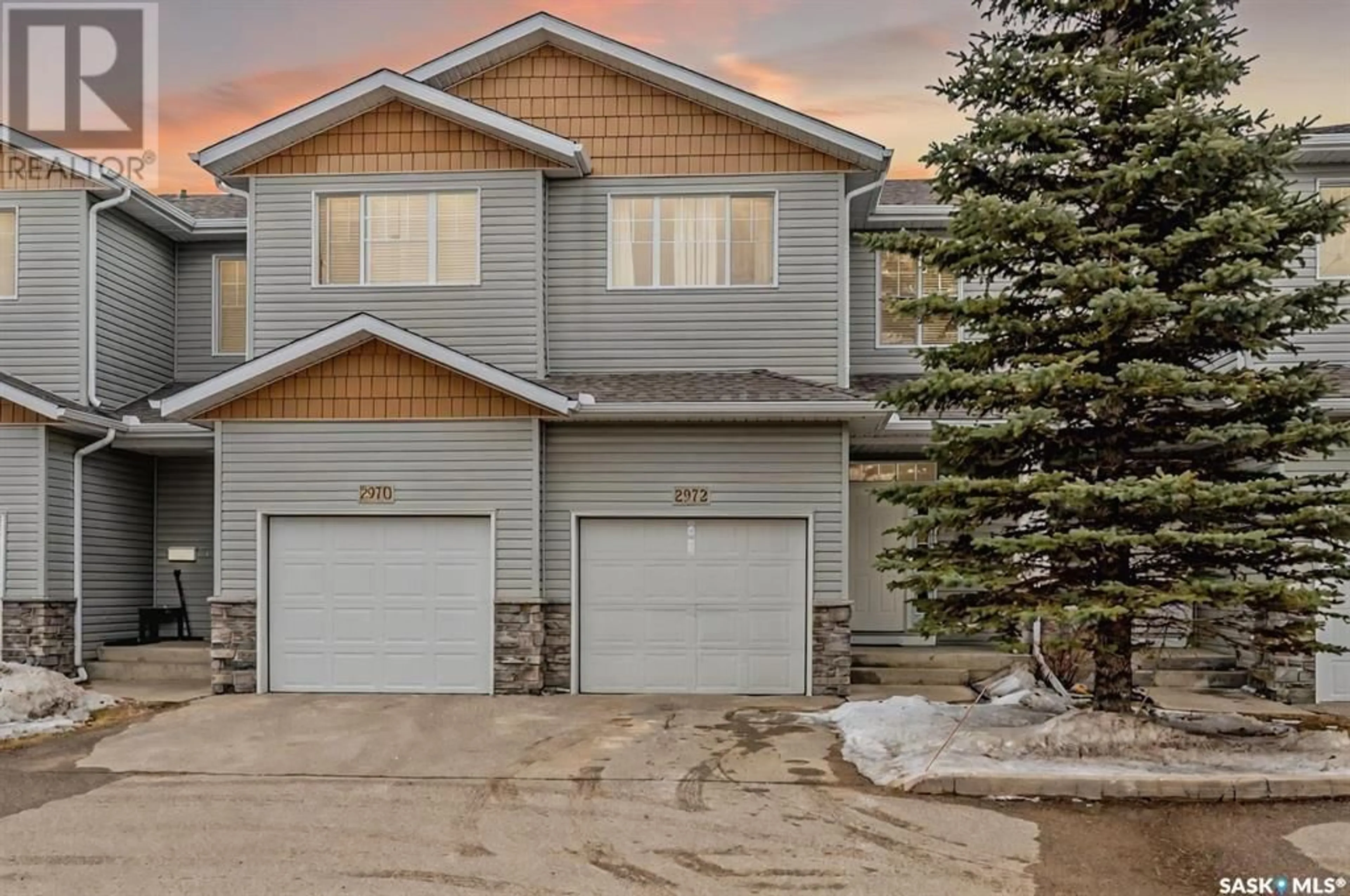 Home with vinyl exterior material, street for 2972 CRANBOURN CRESCENT, Regina Saskatchewan S4V3E4