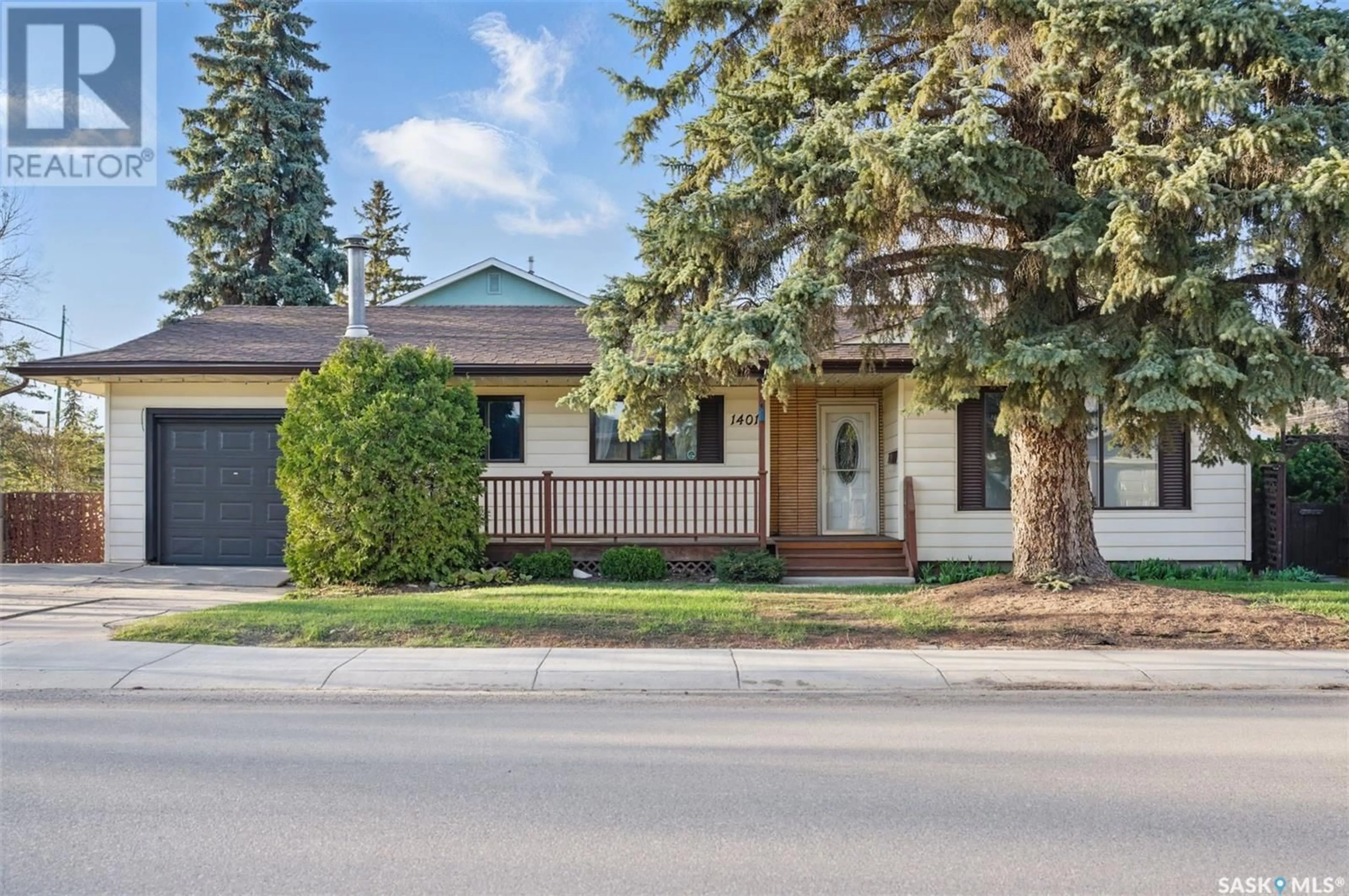 Home with brick exterior material, street for 1401 COLONY STREET, Saskatoon Saskatchewan S7N0S8