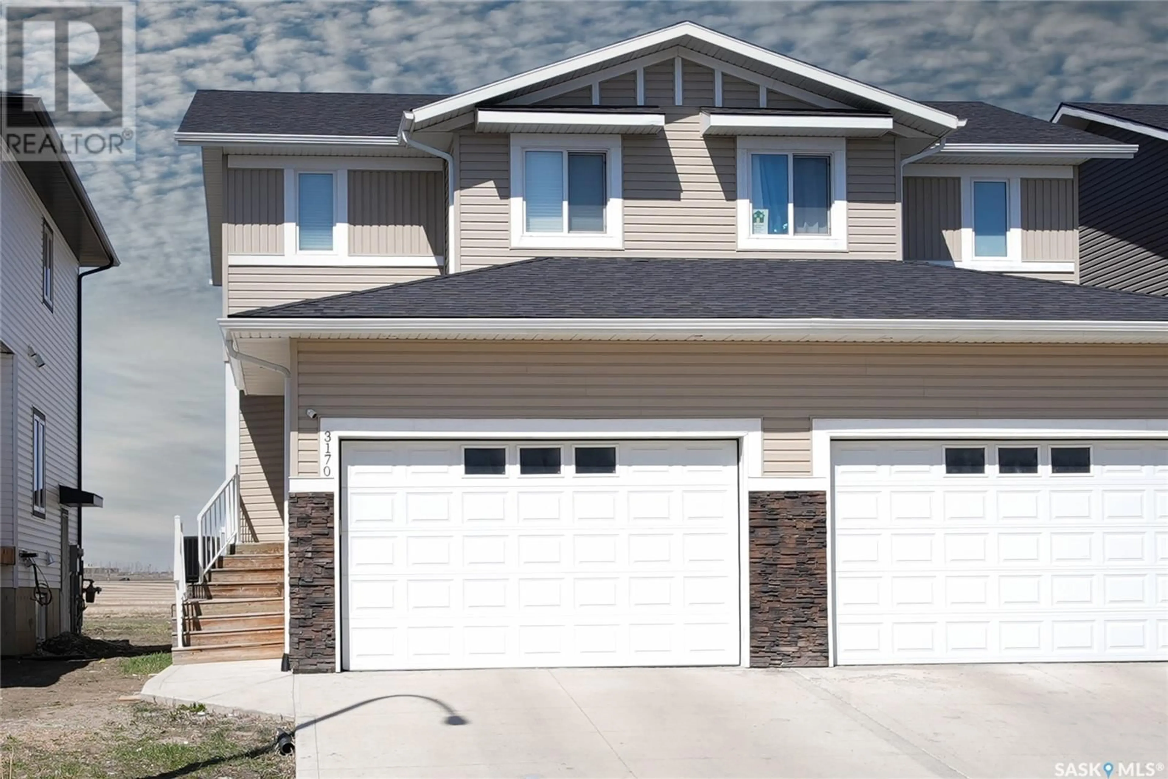 Home with vinyl exterior material, street for 3170 MAZURAK CRESCENT, Regina Saskatchewan S4X0N2