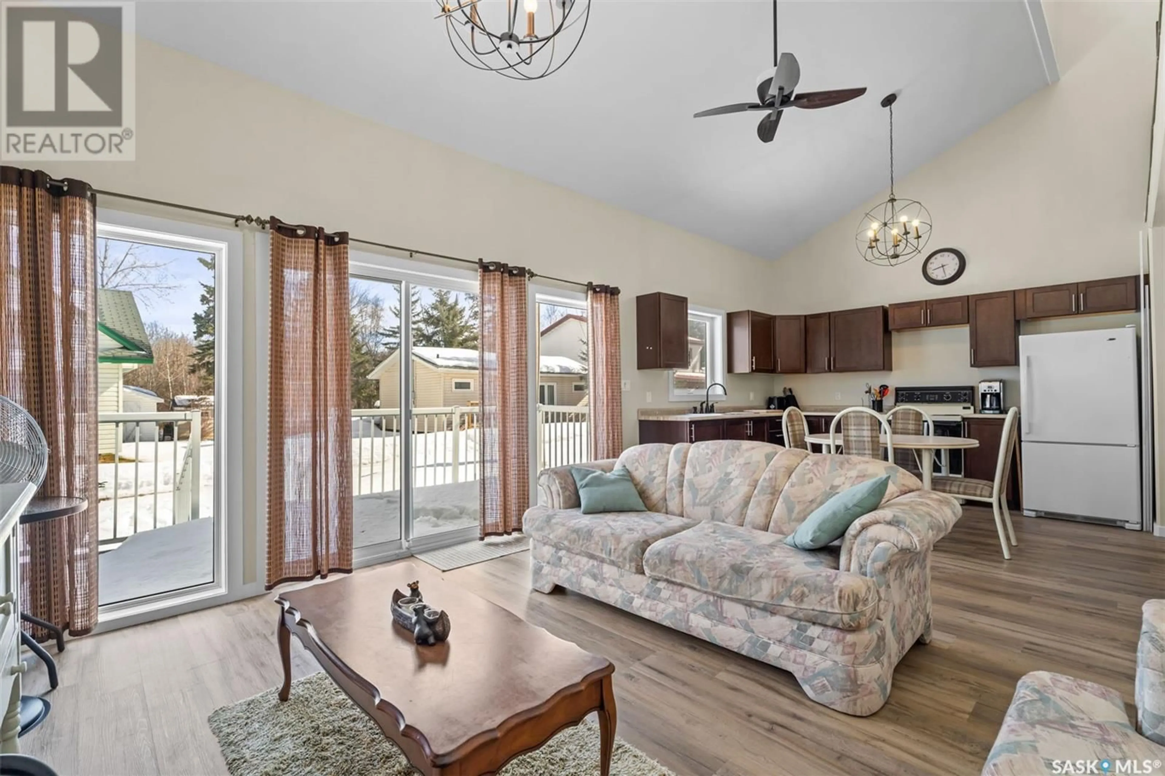 Living room with furniture, unknown for 3 8TH STREET, Emma Lake Saskatchewan S0J0N0