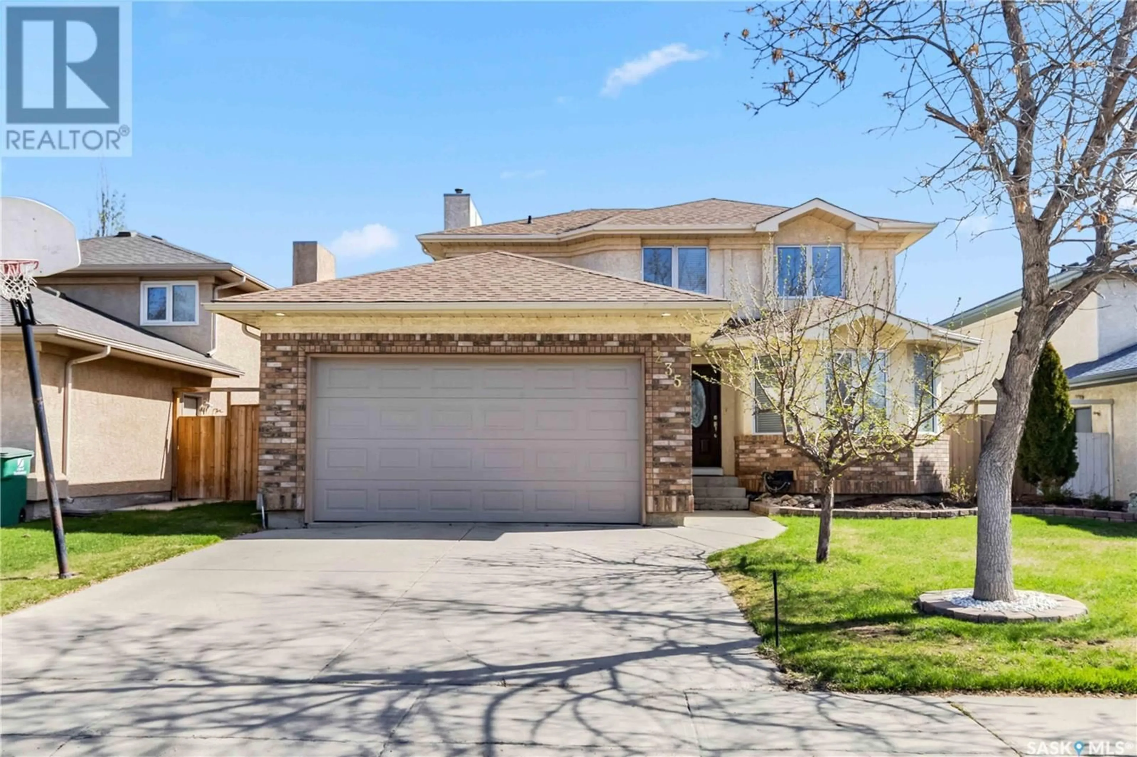 Home with brick exterior material, street for 235 STEIGER CRESCENT, Saskatoon Saskatchewan S7N4K1