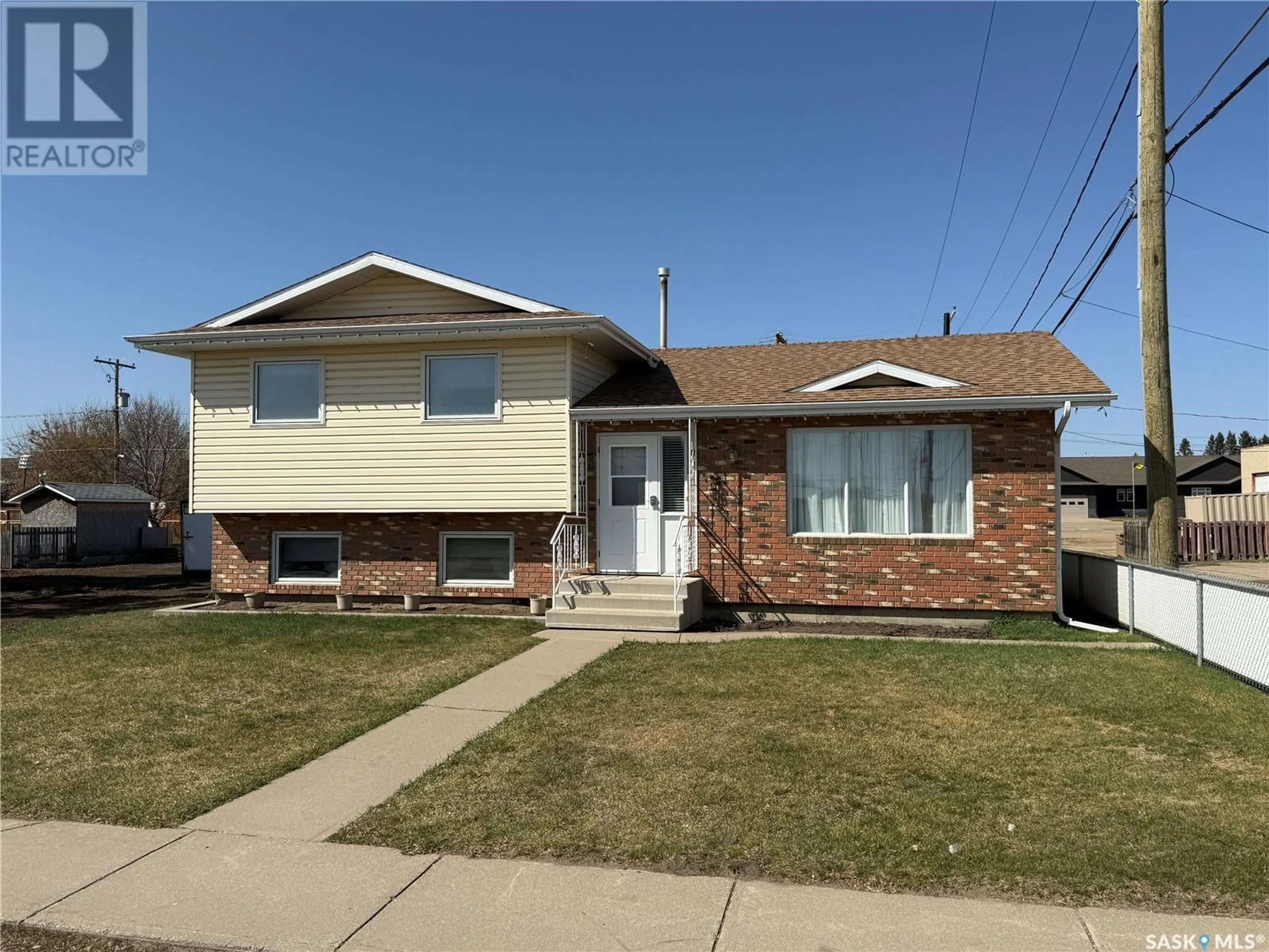 Home with brick exterior material, street for 102 3RD AVENUE, Shellbrook Saskatchewan S0J2E0
