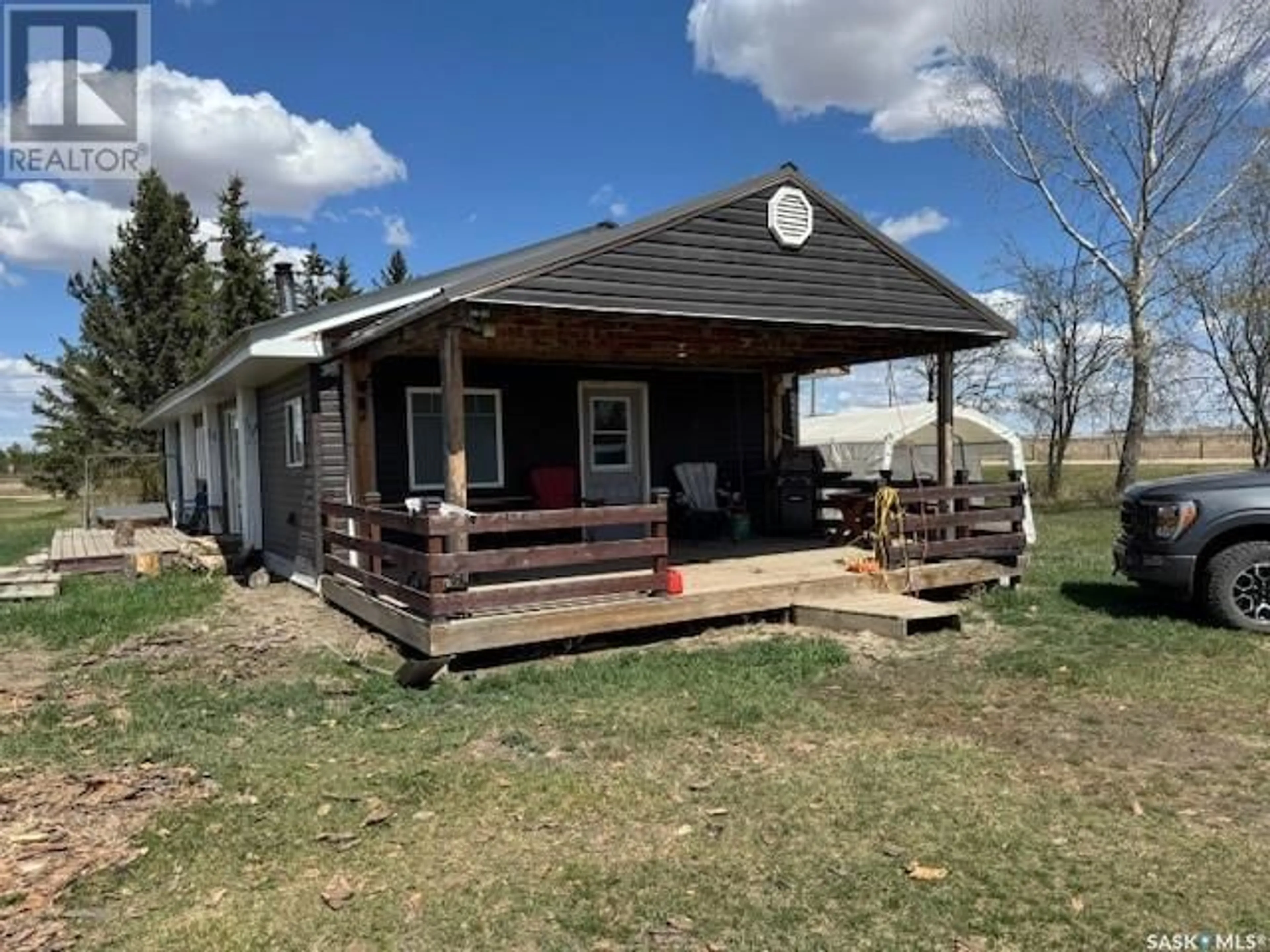 A pic from outside/outdoor area/front of a property/back of a property/a pic from drone, unknown for 3 POPLAR STREET, Ruddell Saskatchewan S0M2S0
