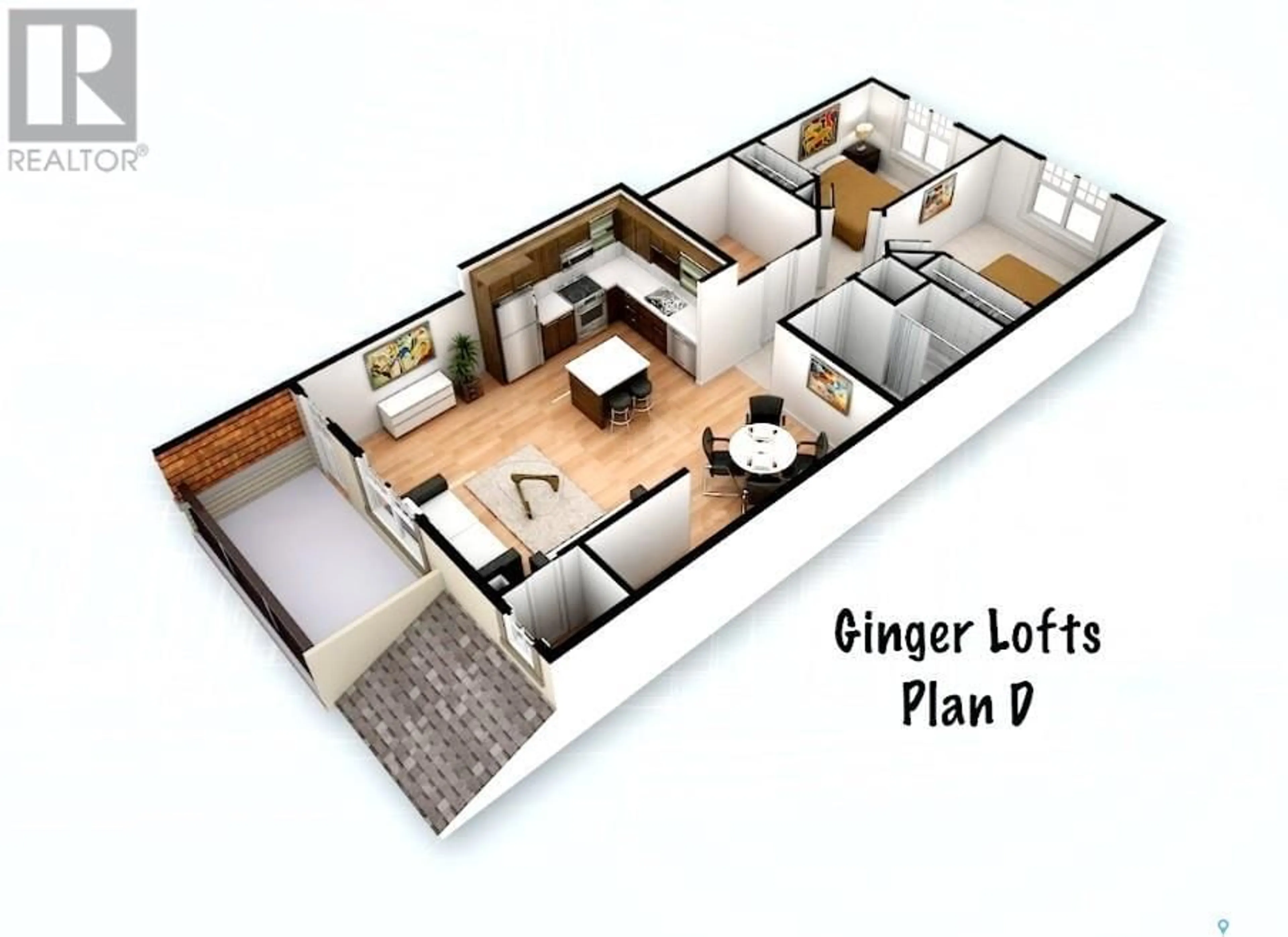 Floor plan for 1015 - 1306 PATRICK CRESCENT, Saskatoon Saskatchewan S7W0M5