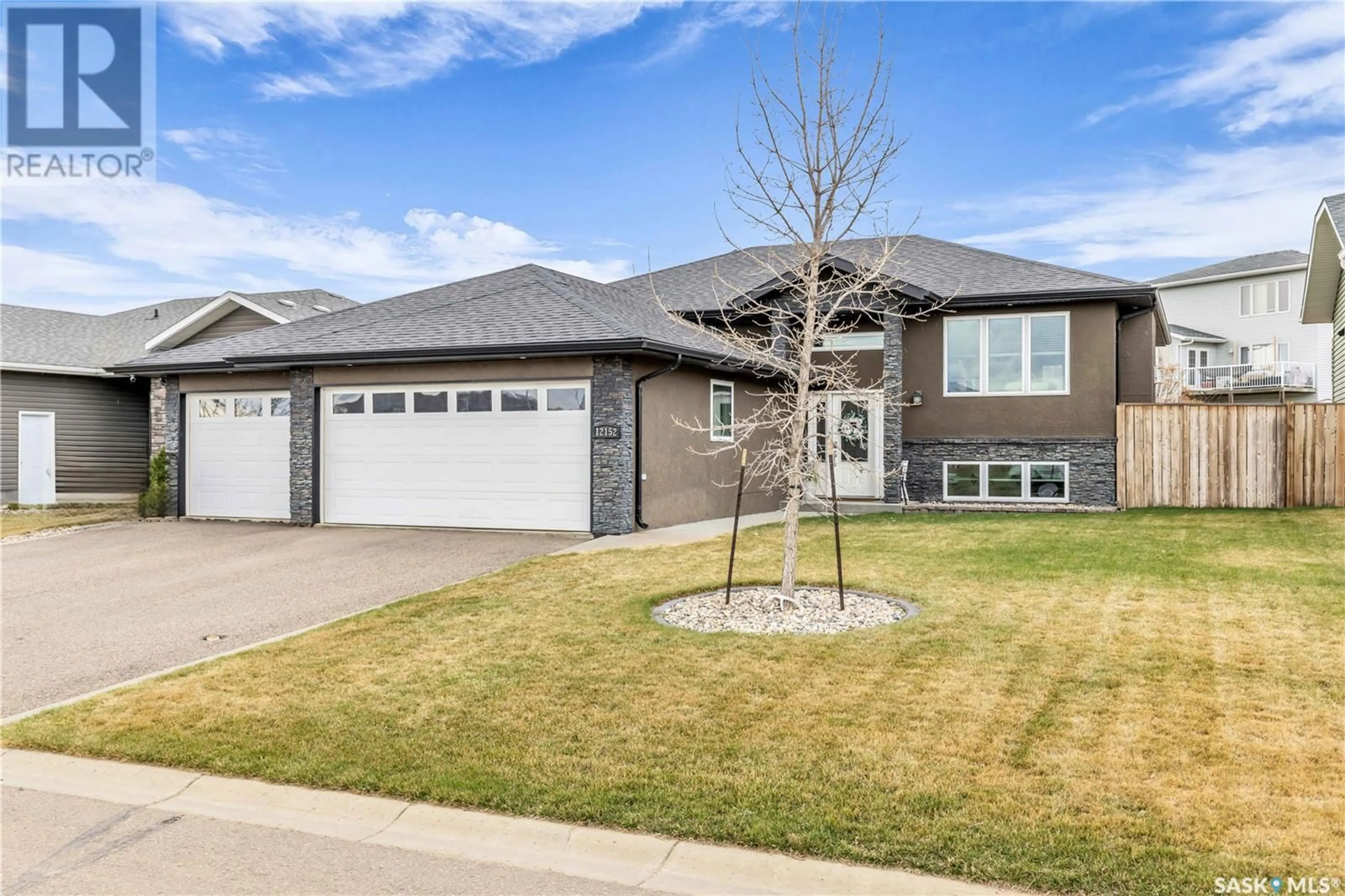 Home with brick exterior material, street for 12152 BATTLE SPRINGS DRIVE, Battleford Saskatchewan S0M0E0