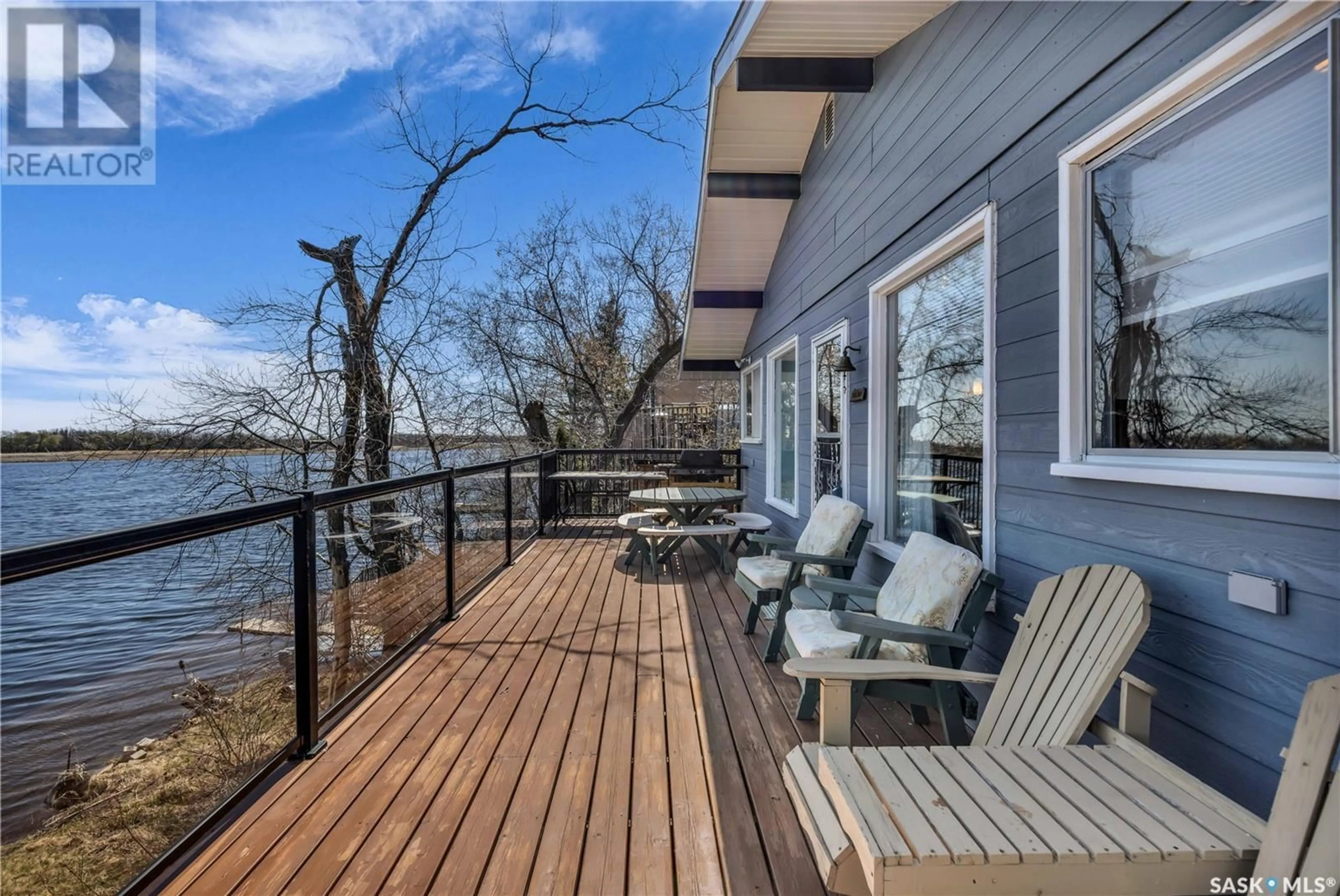 Patio, water/lake/river/ocean view for 37 PARK AVENUE, Pike Lake Saskatchewan S0L3L0