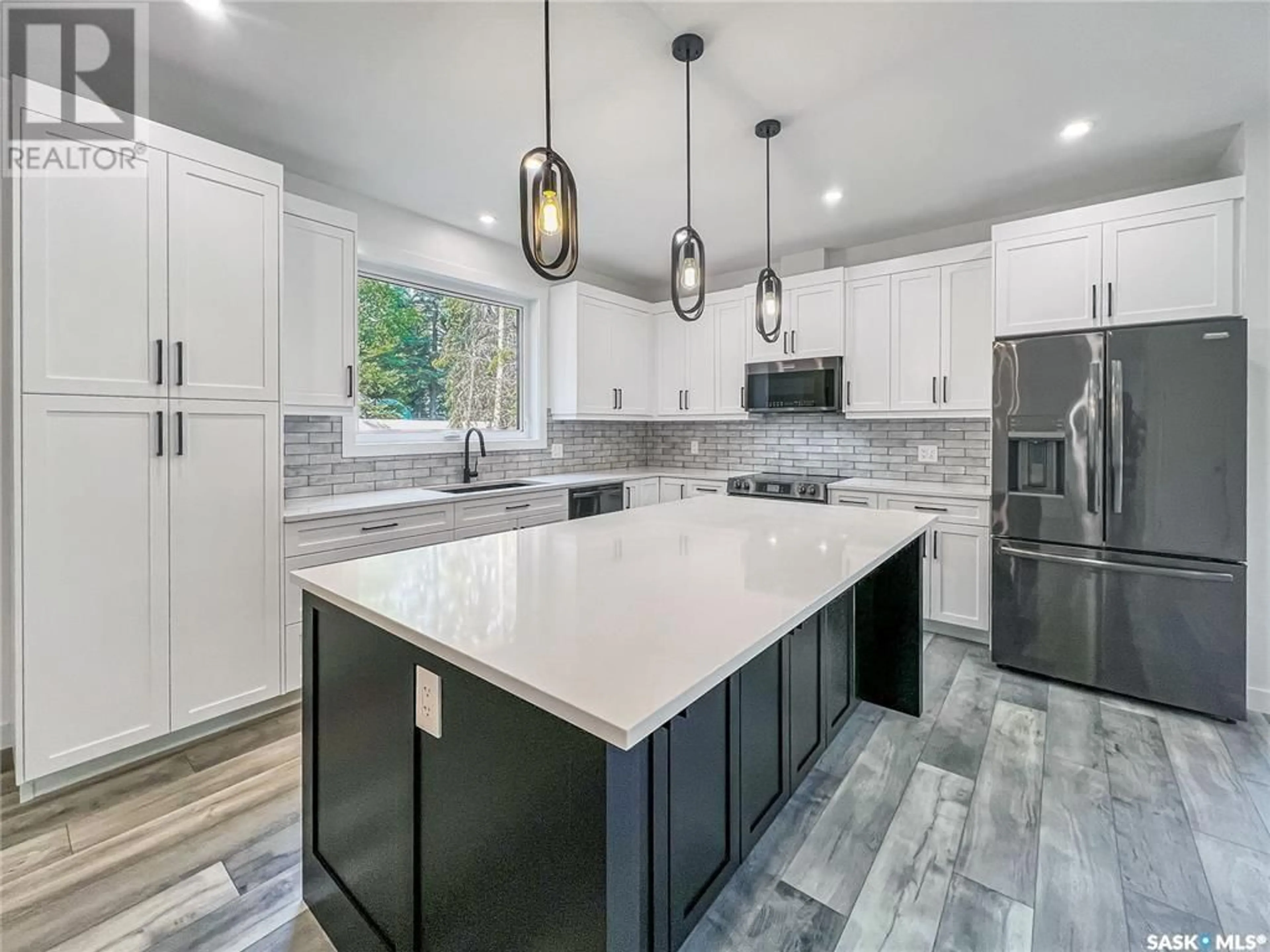 Open concept kitchen, ceramic/tile floor for 4 HARNISH PLACE, Candle Lake Saskatchewan S0J3E0