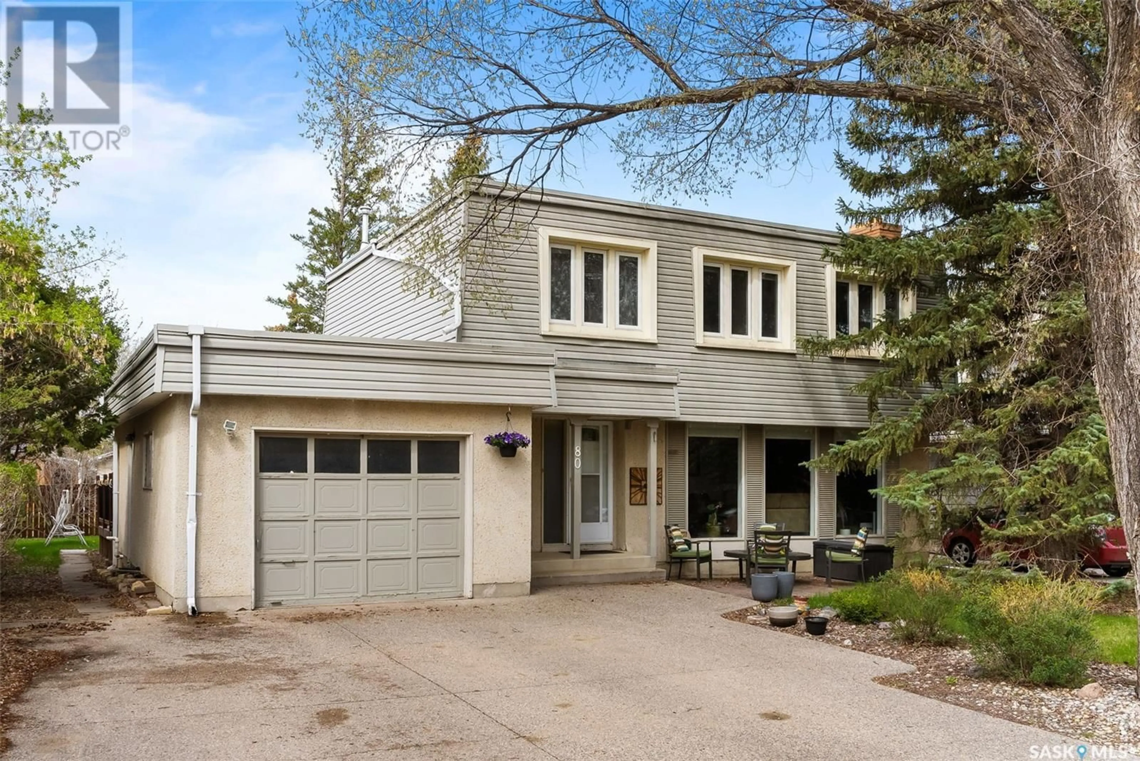 Home with brick exterior material, street for 80 TIBBITS ROAD, Regina Saskatchewan S4S2Z1