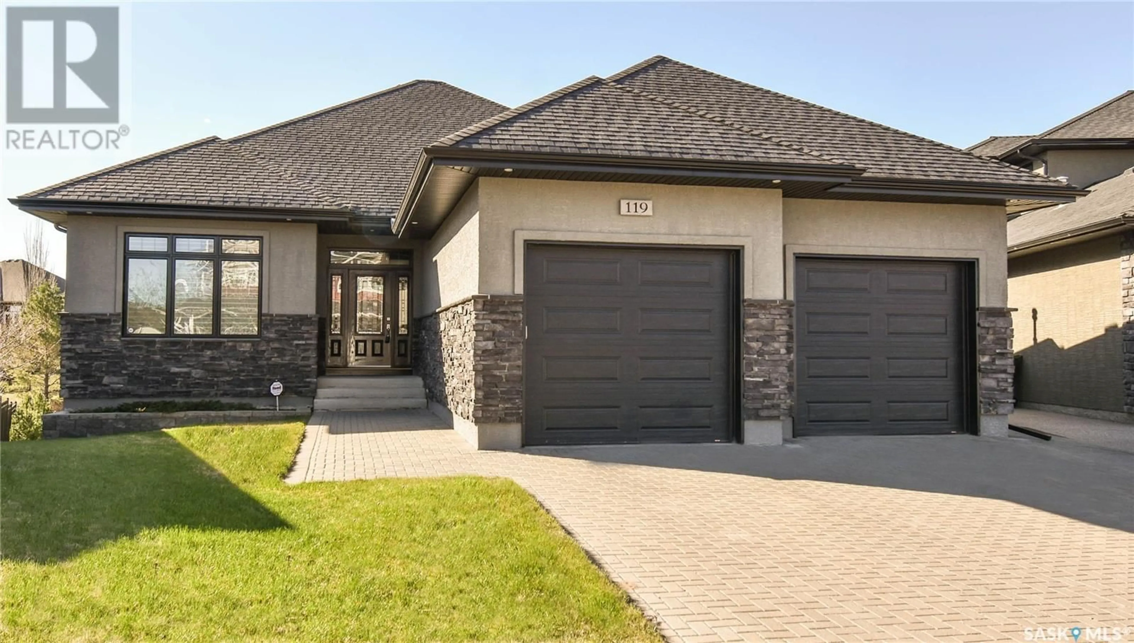 Home with brick exterior material, street for 119 FLEMING CRESCENT, Saskatoon Saskatchewan S7W1B4