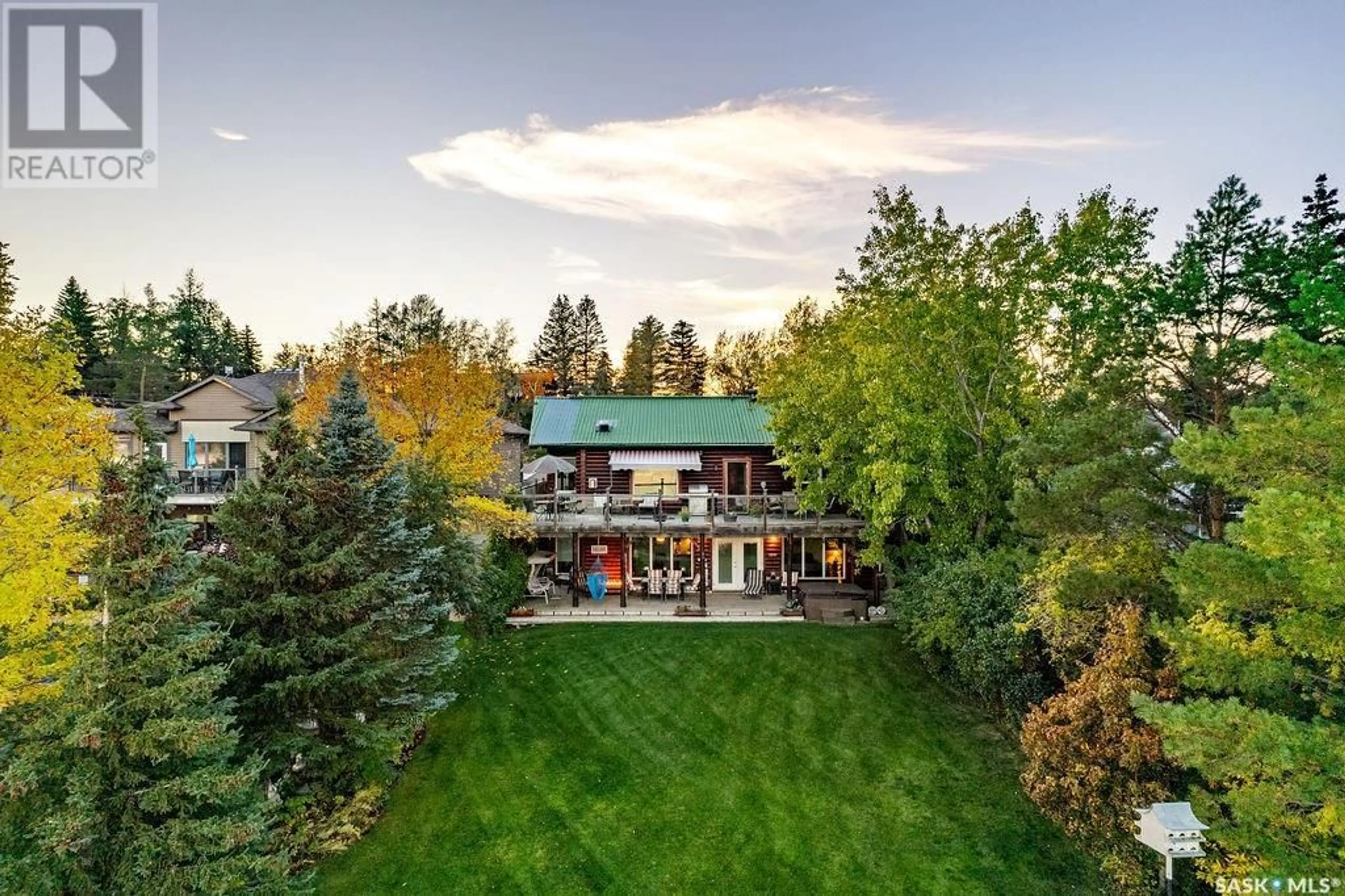 A pic from outside/outdoor area/front of a property/back of a property/a pic from drone, mountain view for 23 PROCTER DRIVE, Blackstrap Shields Saskatchewan S7C0A1