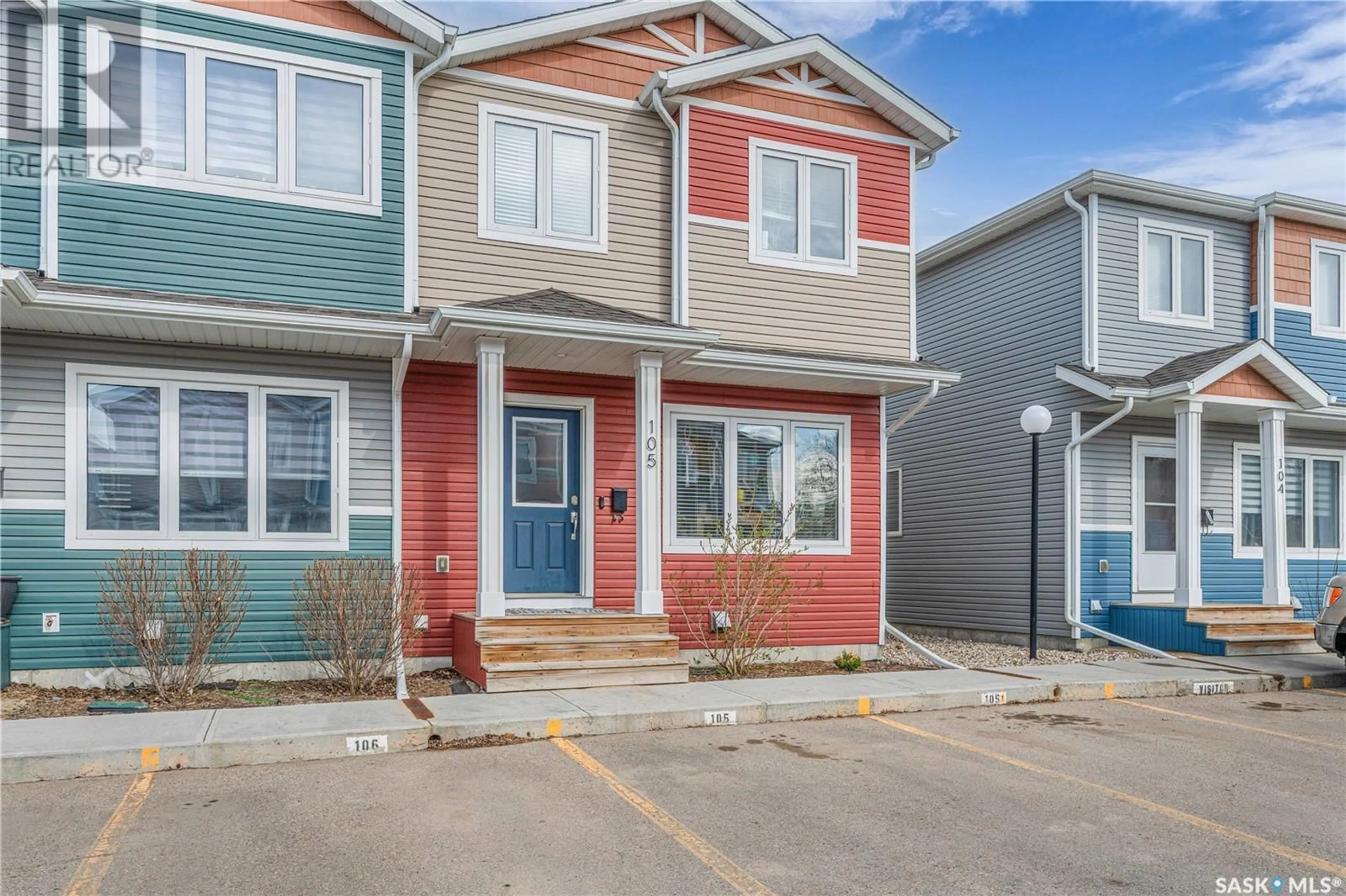 Home with vinyl exterior material, street for E - 105 1920 7TH AVENUE, Regina Saskatchewan S4N6M9