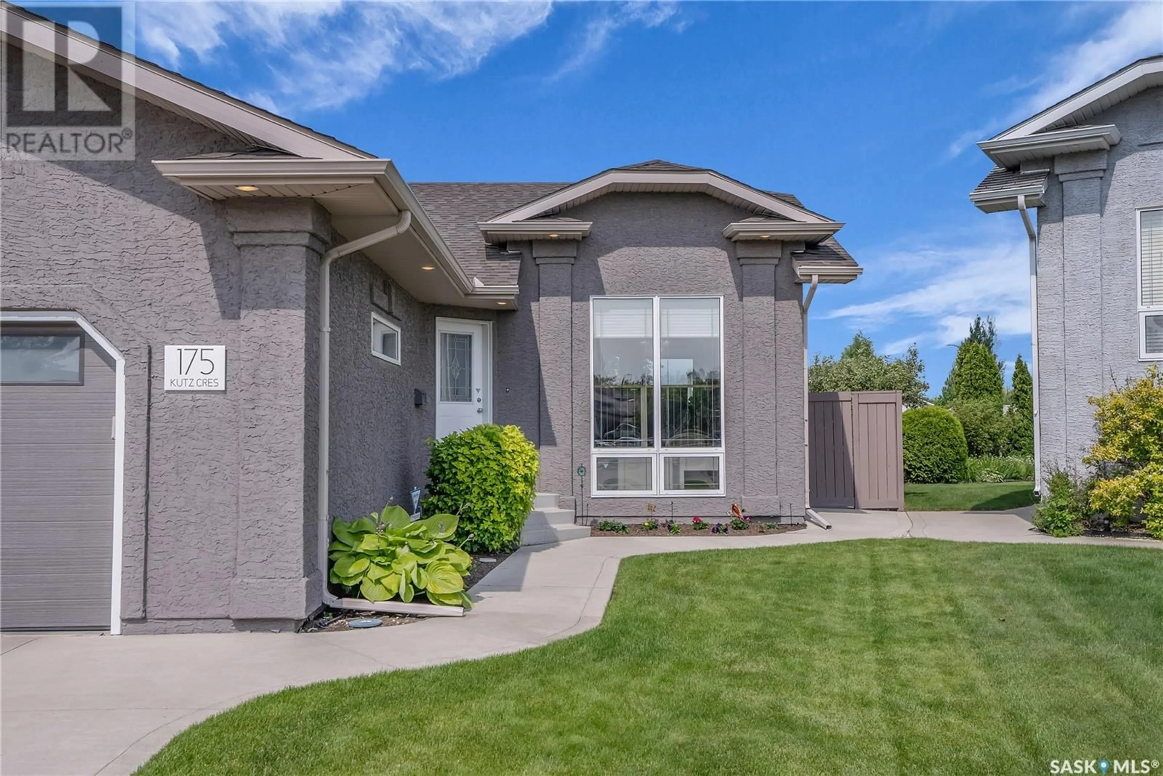 Home with vinyl exterior material, street for 175 KUTZ CRESCENT, Saskatoon Saskatchewan S7N4S5