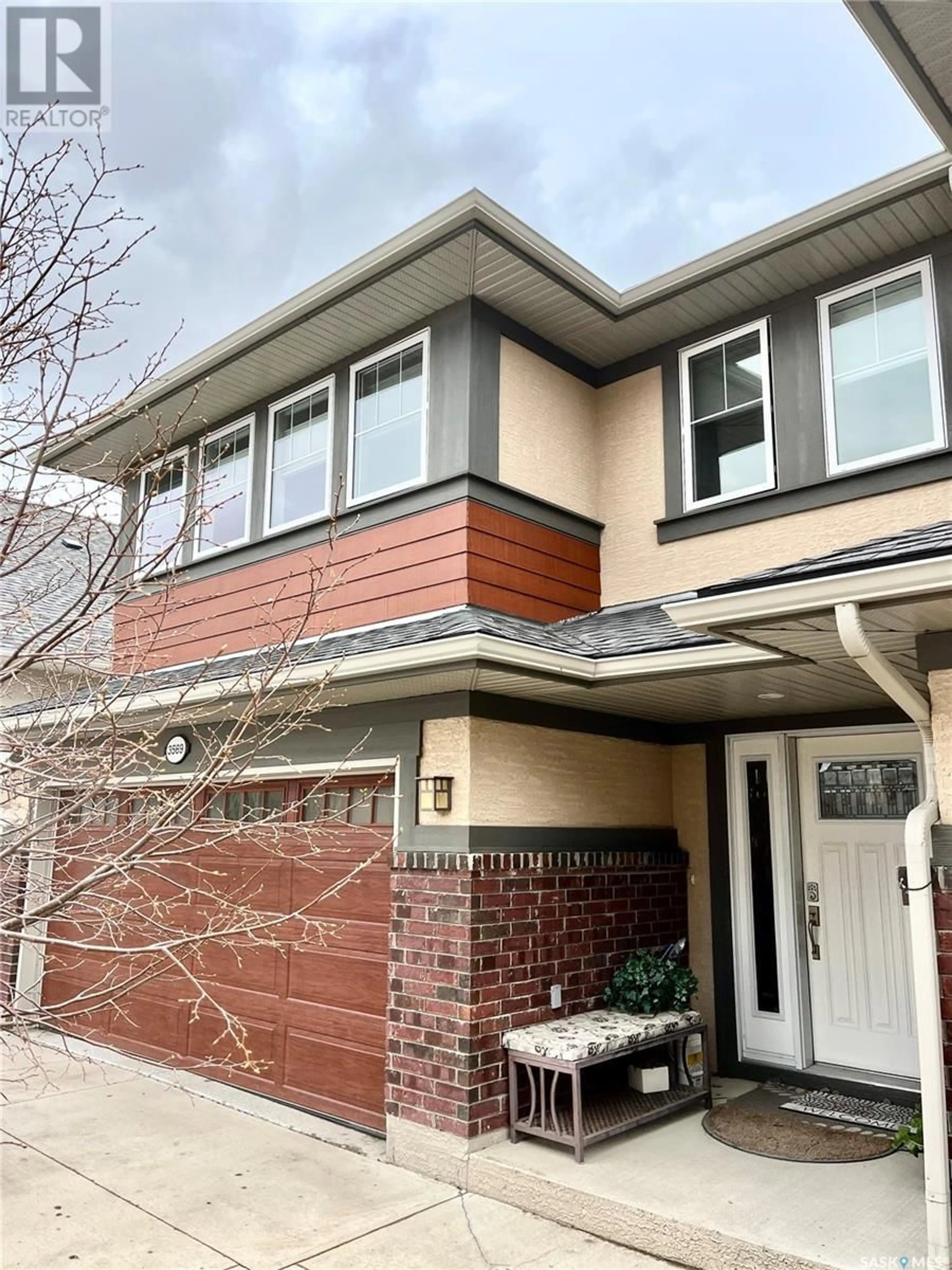 Home with brick exterior material, street for 3569 BERKSHIRE COURT, Regina Saskatchewan S4S6R6