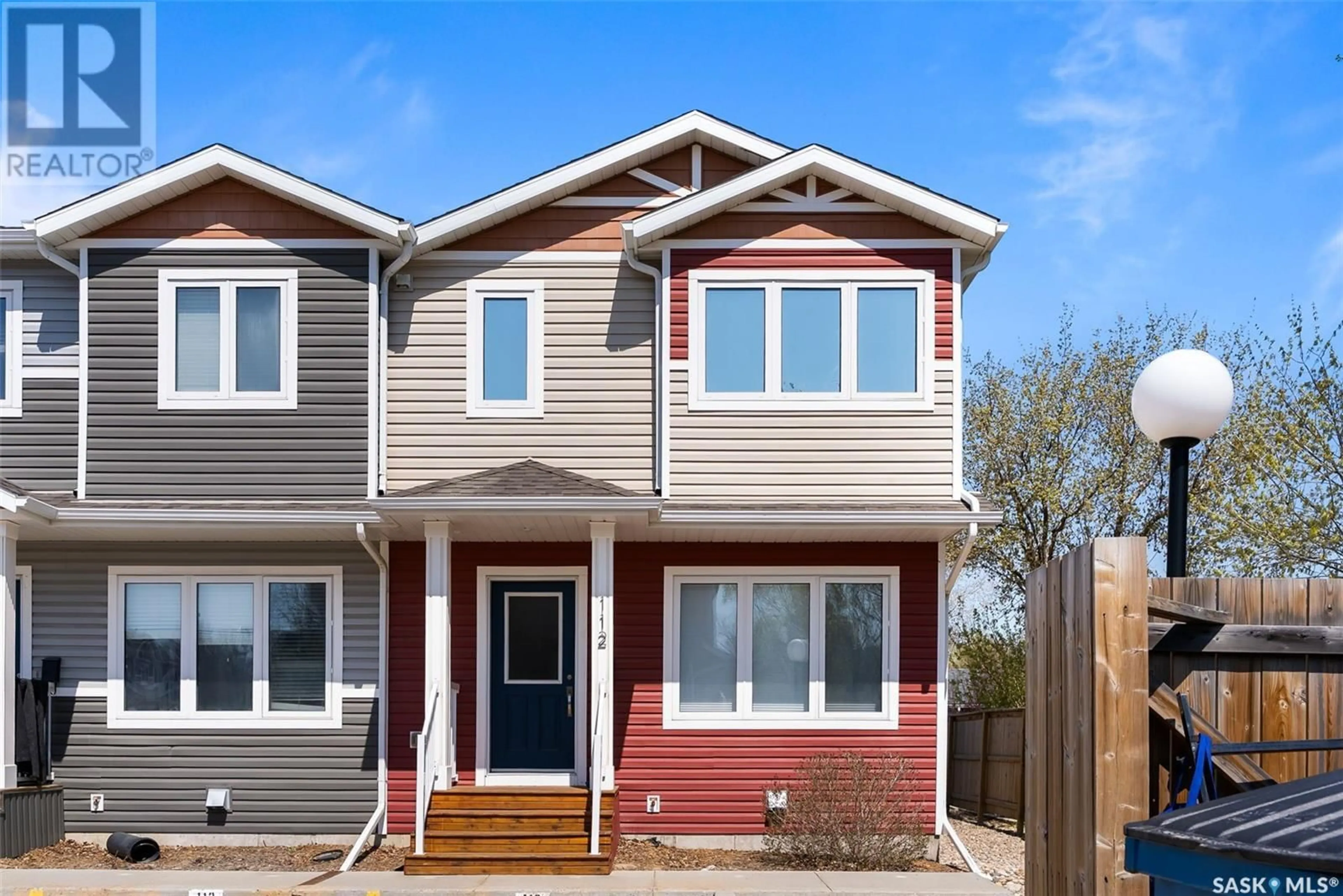 Home with vinyl exterior material, street for E - 112 1920 7TH AVENUE, Regina Saskatchewan S4N6M9