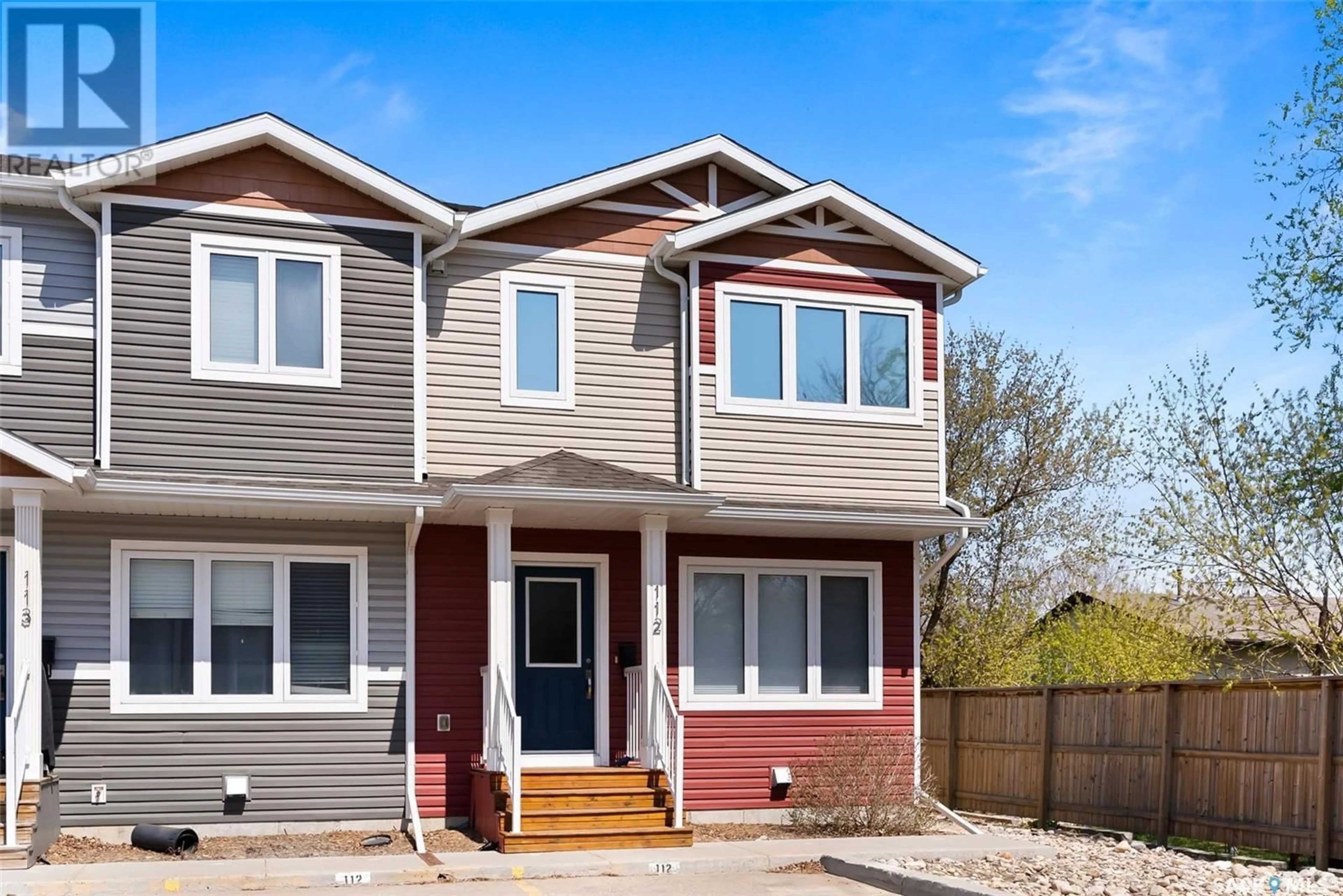 Home with vinyl exterior material, street for E - 112 1920 7TH AVENUE, Regina Saskatchewan S4N6M9