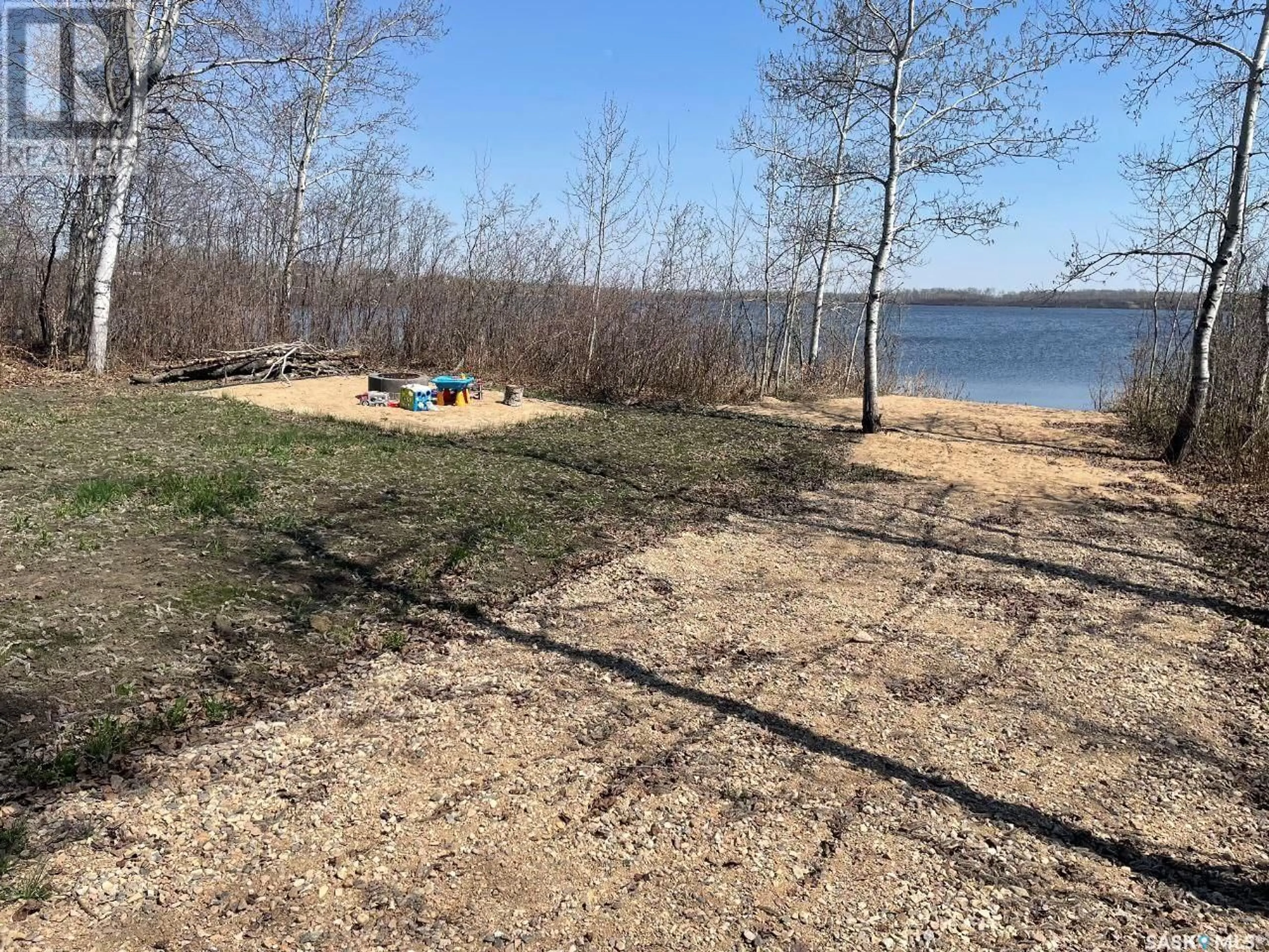 A pic from outside/outdoor area/front of a property/back of a property/a pic from drone, water/lake/river/ocean view for 27 WILLOW ROAD, Dixon Lake Saskatchewan S0K1A0
