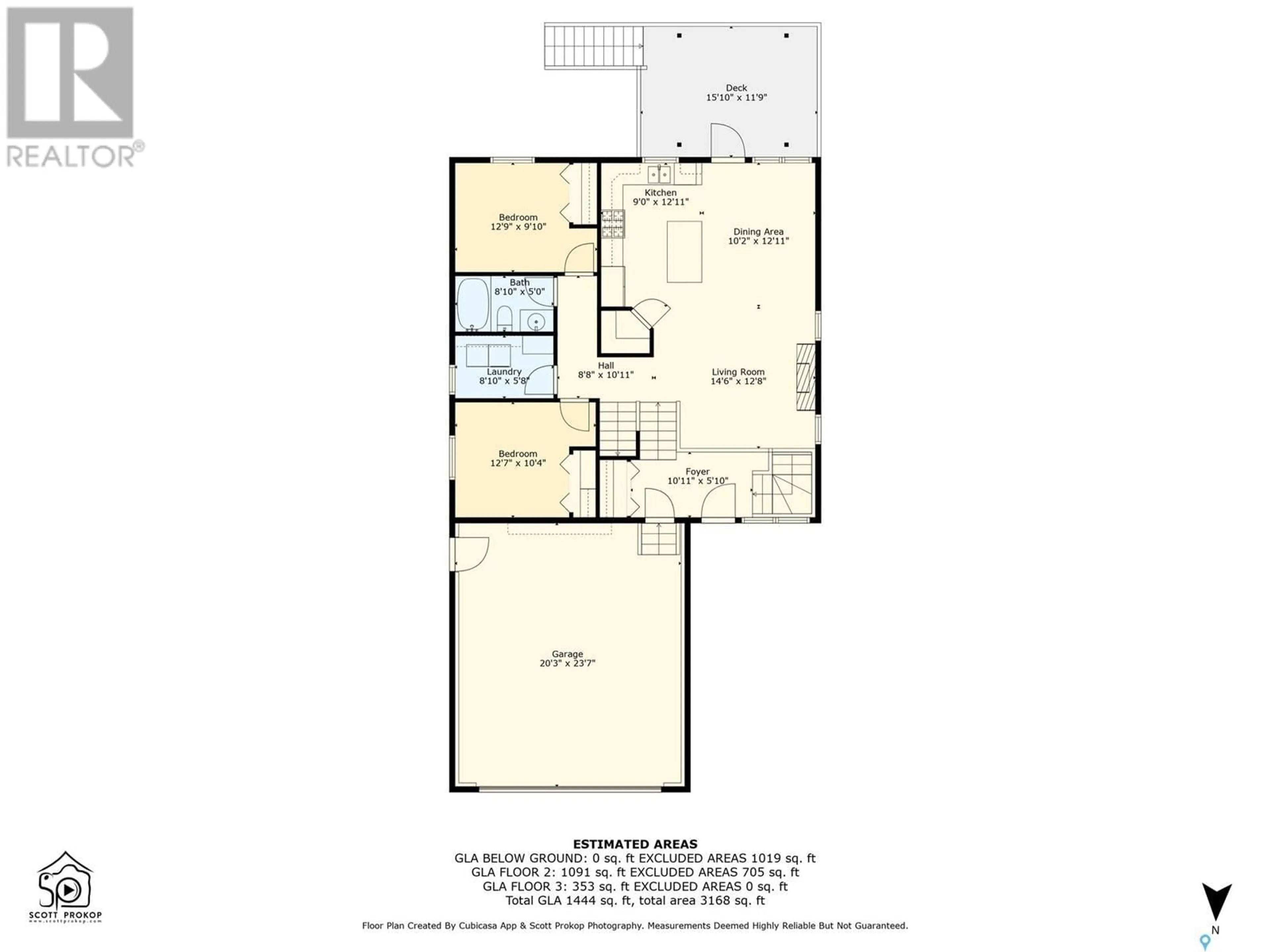 Floor plan for 1356 PARR HILL DRIVE, Martensville Saskatchewan S0K2T1