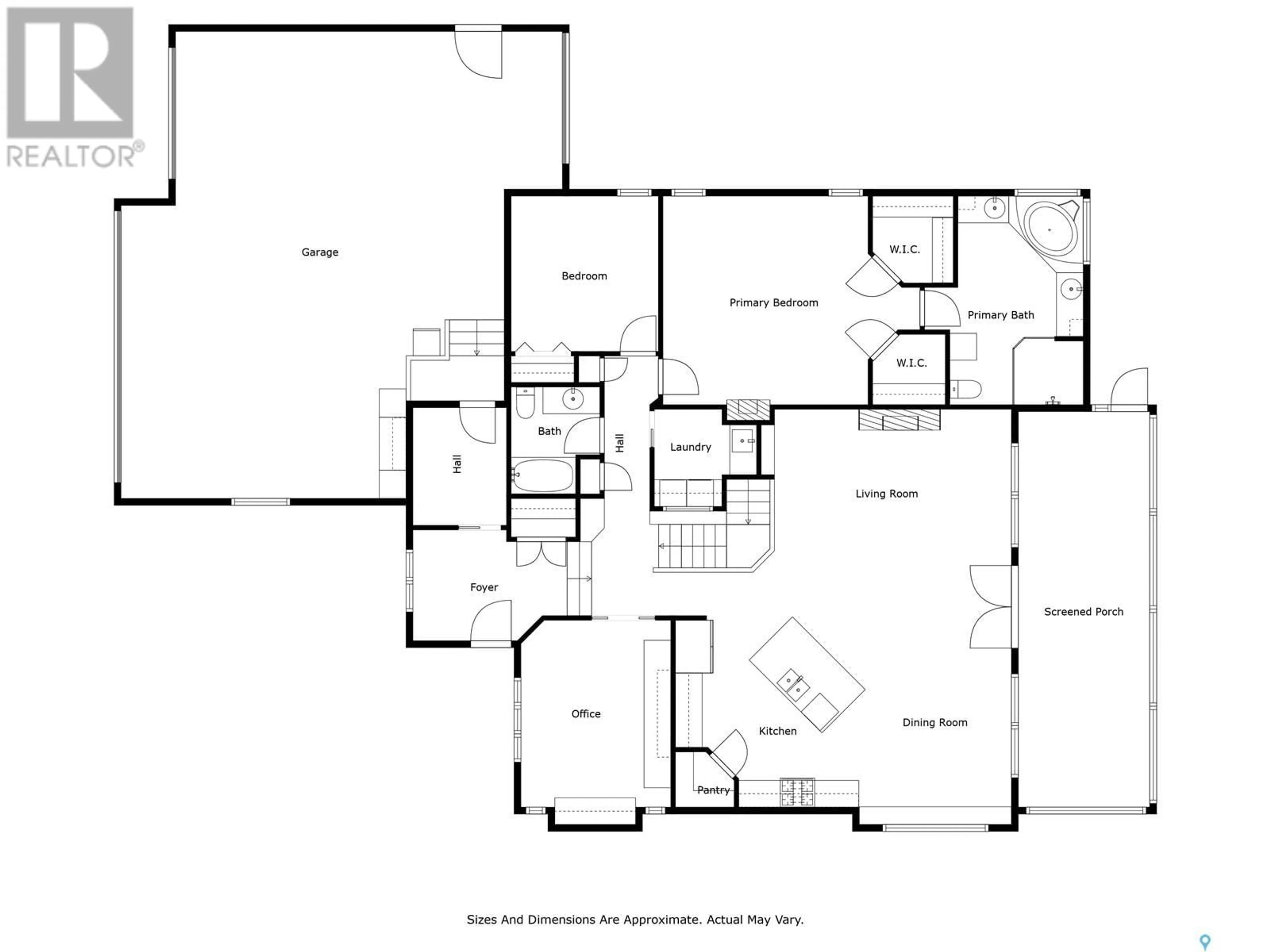 Floor plan for 8035 WASCANA GARDENS CRESCENT, Regina Saskatchewan S4V1G8