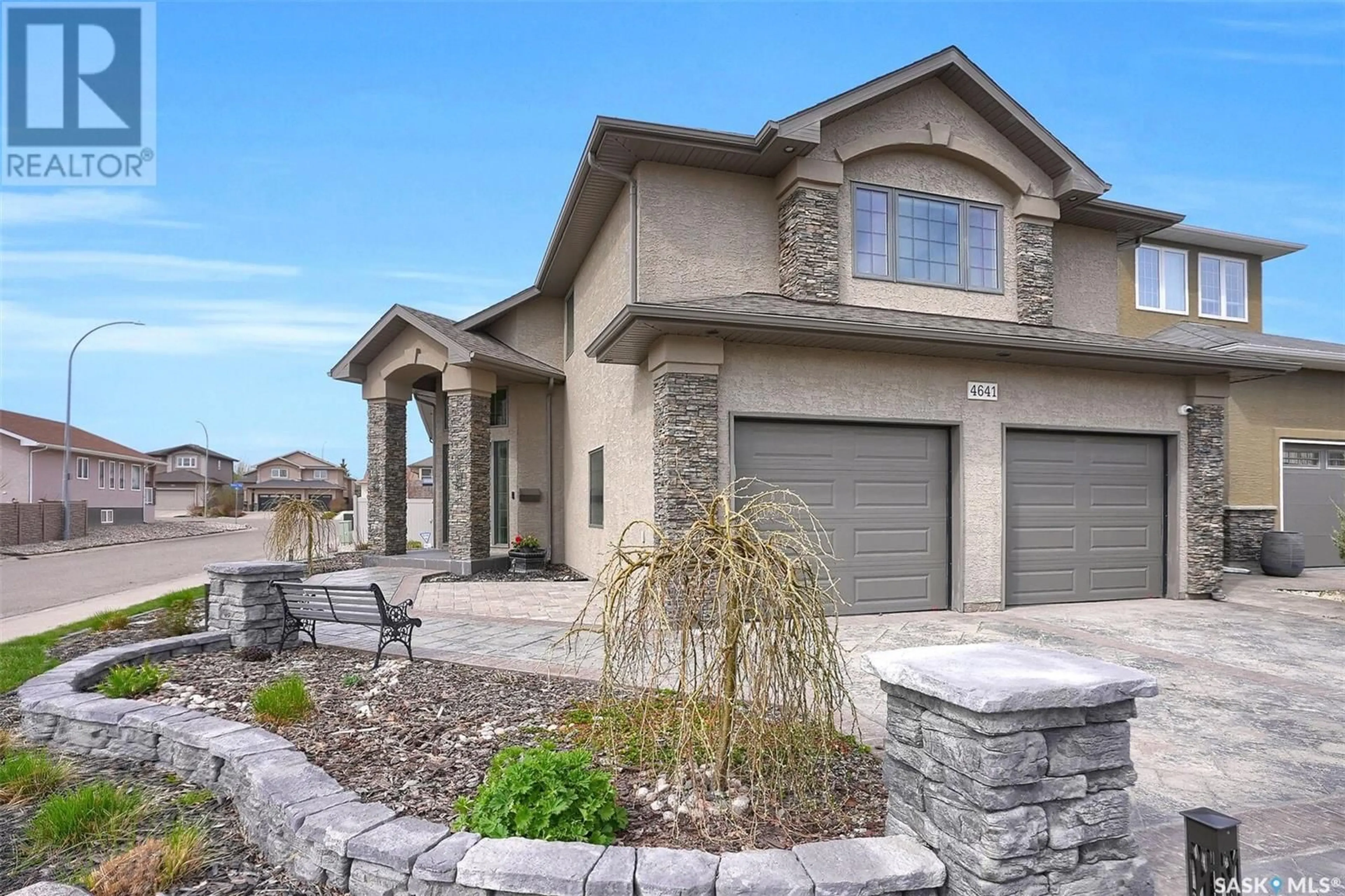 Home with brick exterior material, street for 4641 MALCOLM DRIVE, Regina Saskatchewan S4W0B3
