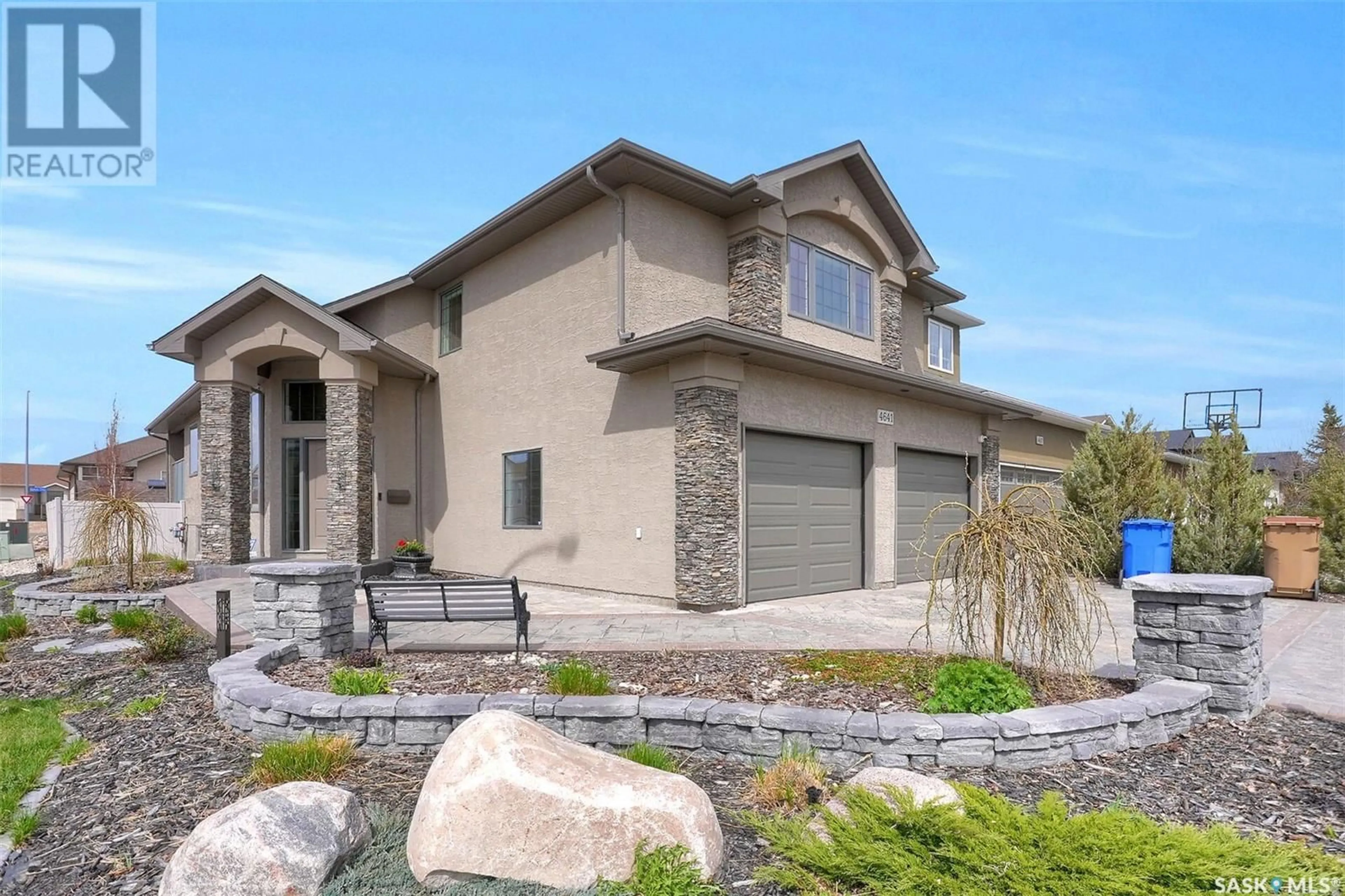 Home with brick exterior material, street for 4641 MALCOLM DRIVE, Regina Saskatchewan S4W0B3