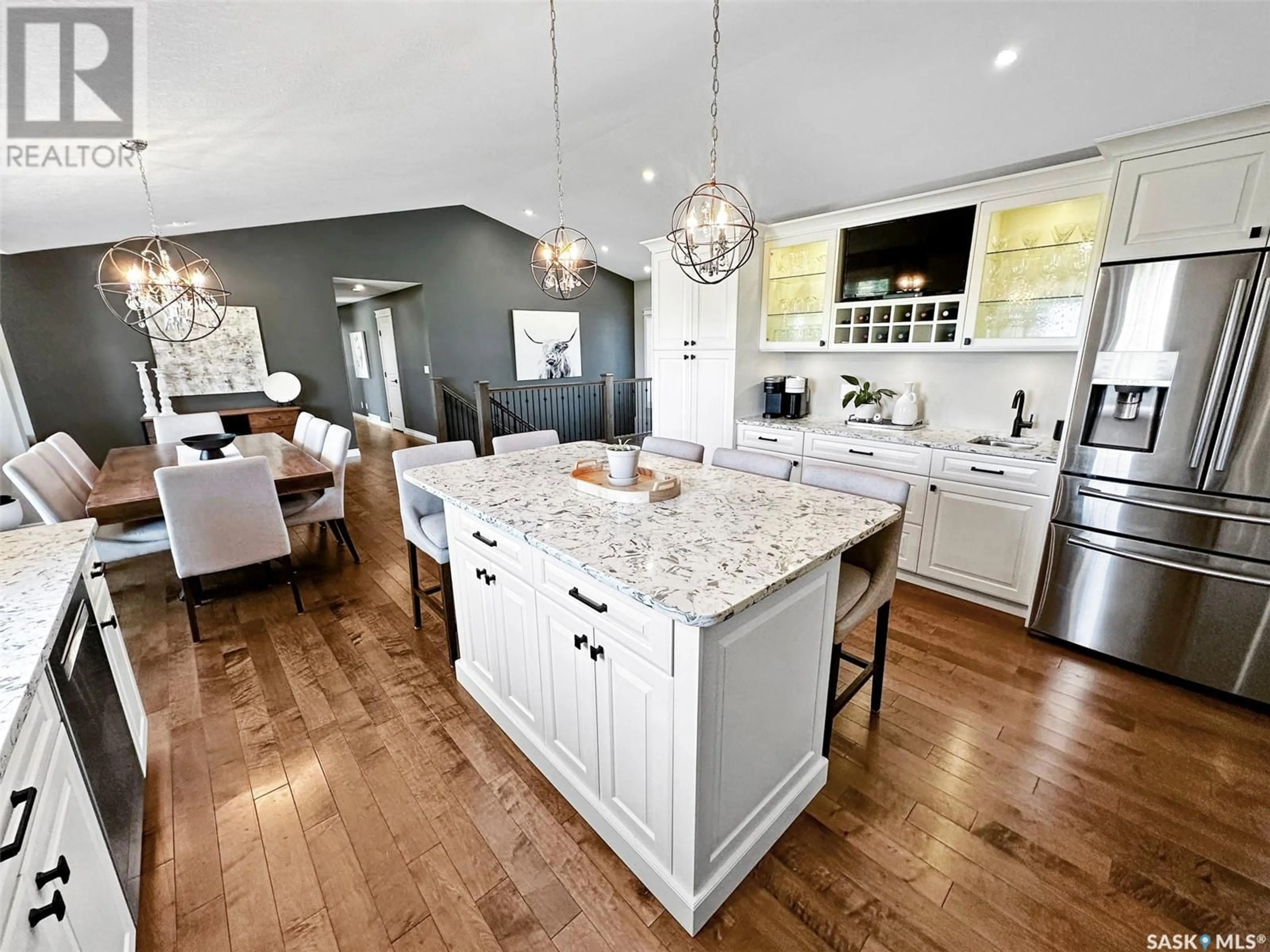 Open concept kitchen, unknown for GERING ACREAGE, Swift Current Rm No. 137 Saskatchewan S9H3X1