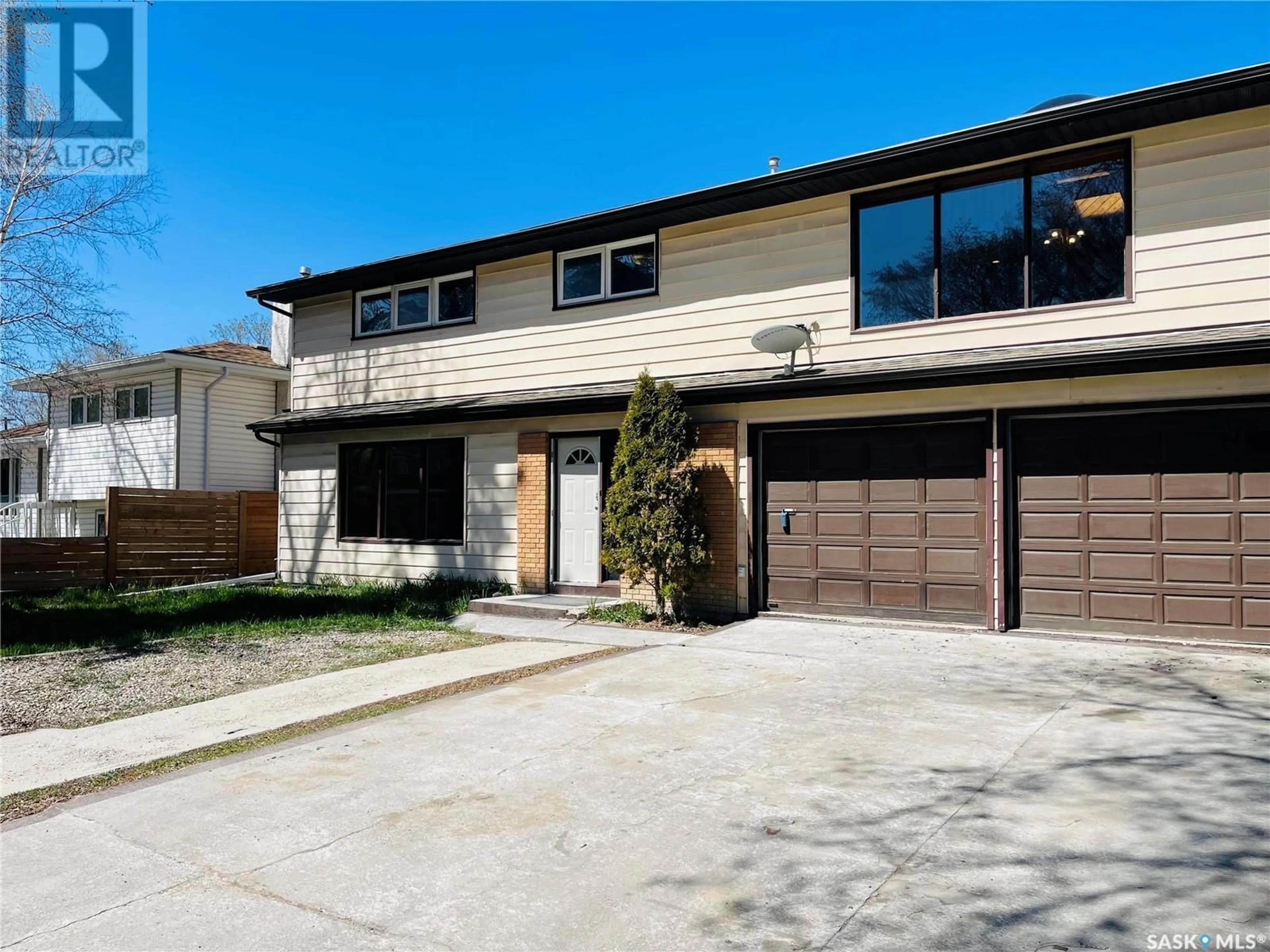 Home with brick exterior material, street for 4306 CASTLE ROAD, Regina Saskatchewan S4S4W3
