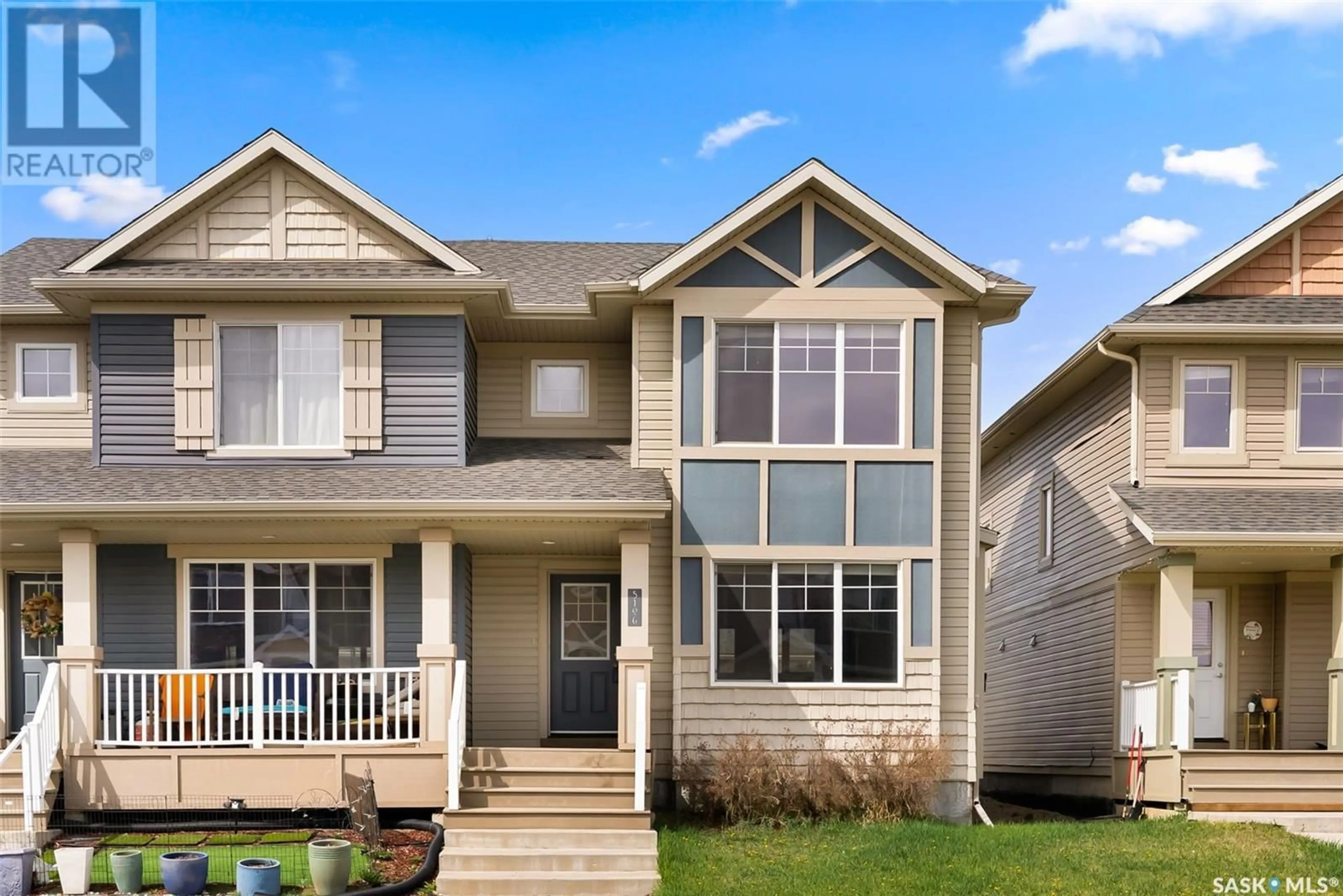 Home with vinyl exterior material, street for 5106 JIM CAIRNS BOULEVARD, Regina Saskatchewan S4W0E9