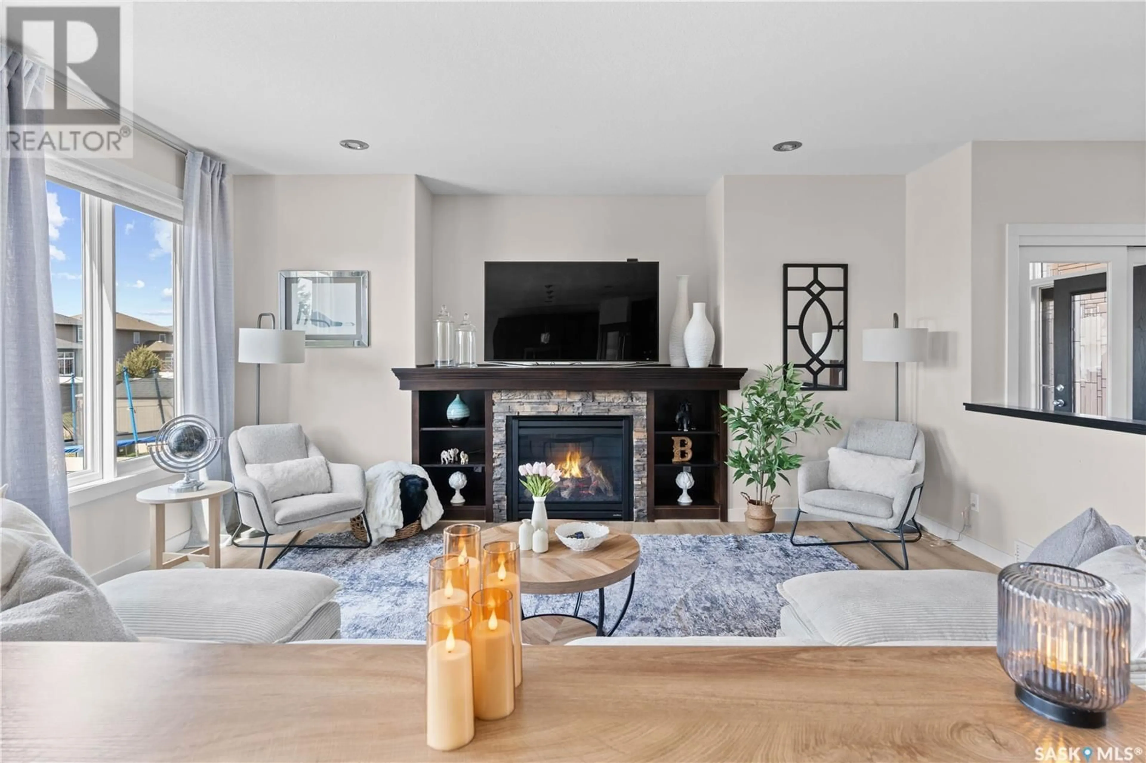 Living room with furniture, unknown for 120 OXBOW CRESCENT, Regina Saskatchewan S4Y0A7