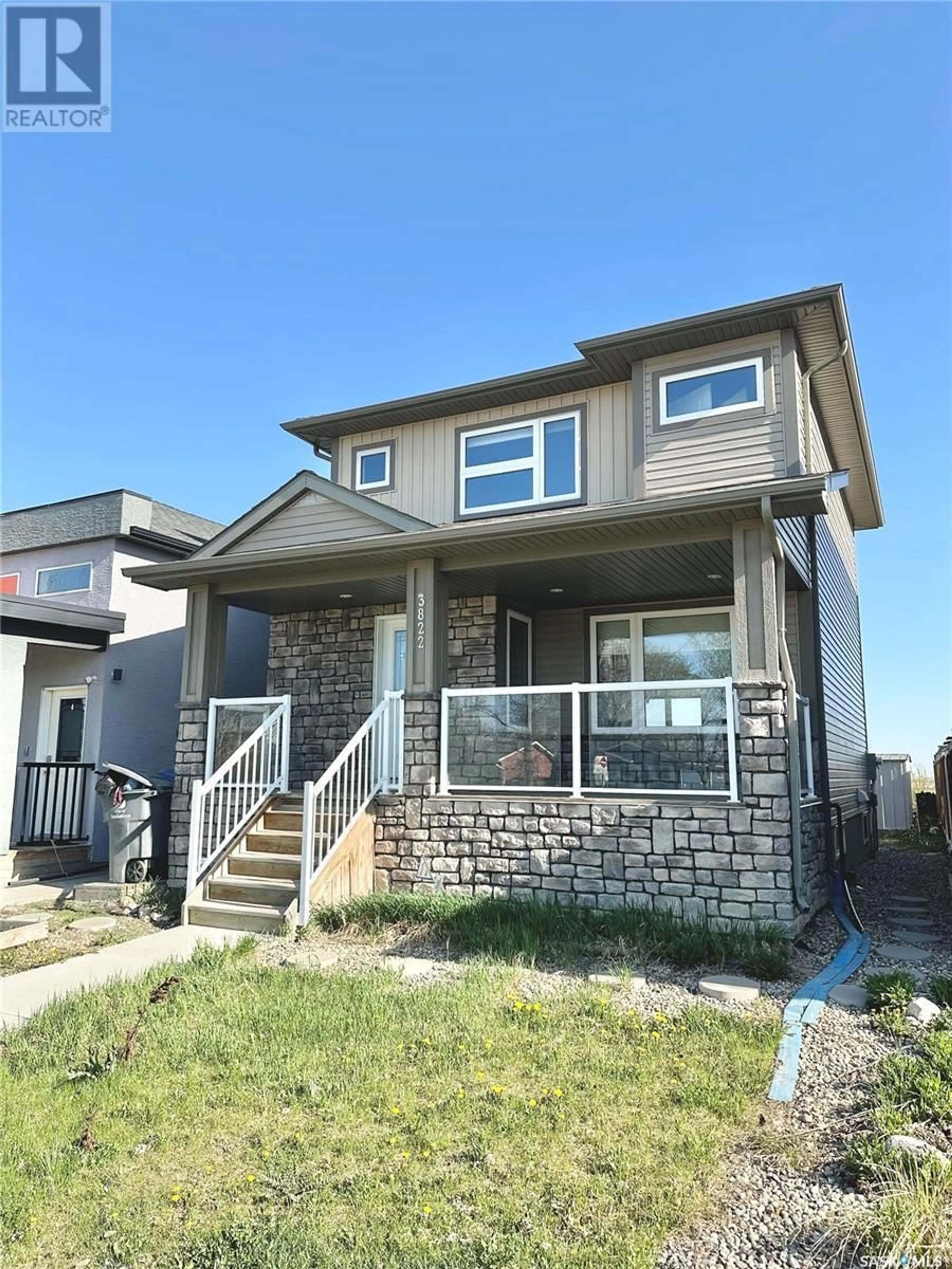 Home with brick exterior material, street for 3822 33RD STREET, Saskatoon Saskatchewan S7R0M1