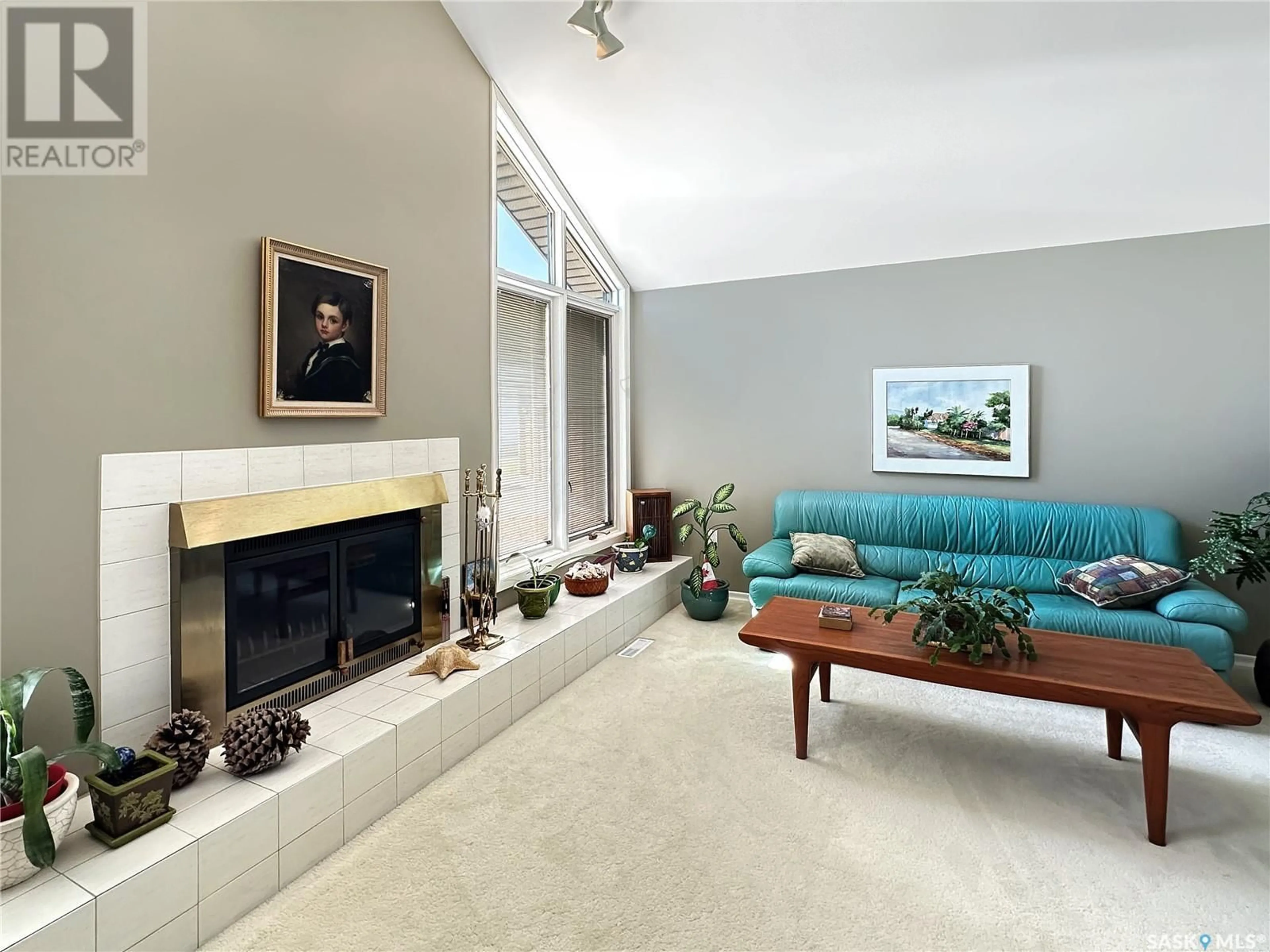 Living room with furniture, unknown for 3 KATEPWA PLACE, Fort Qu'Appelle Saskatchewan S0G1S0