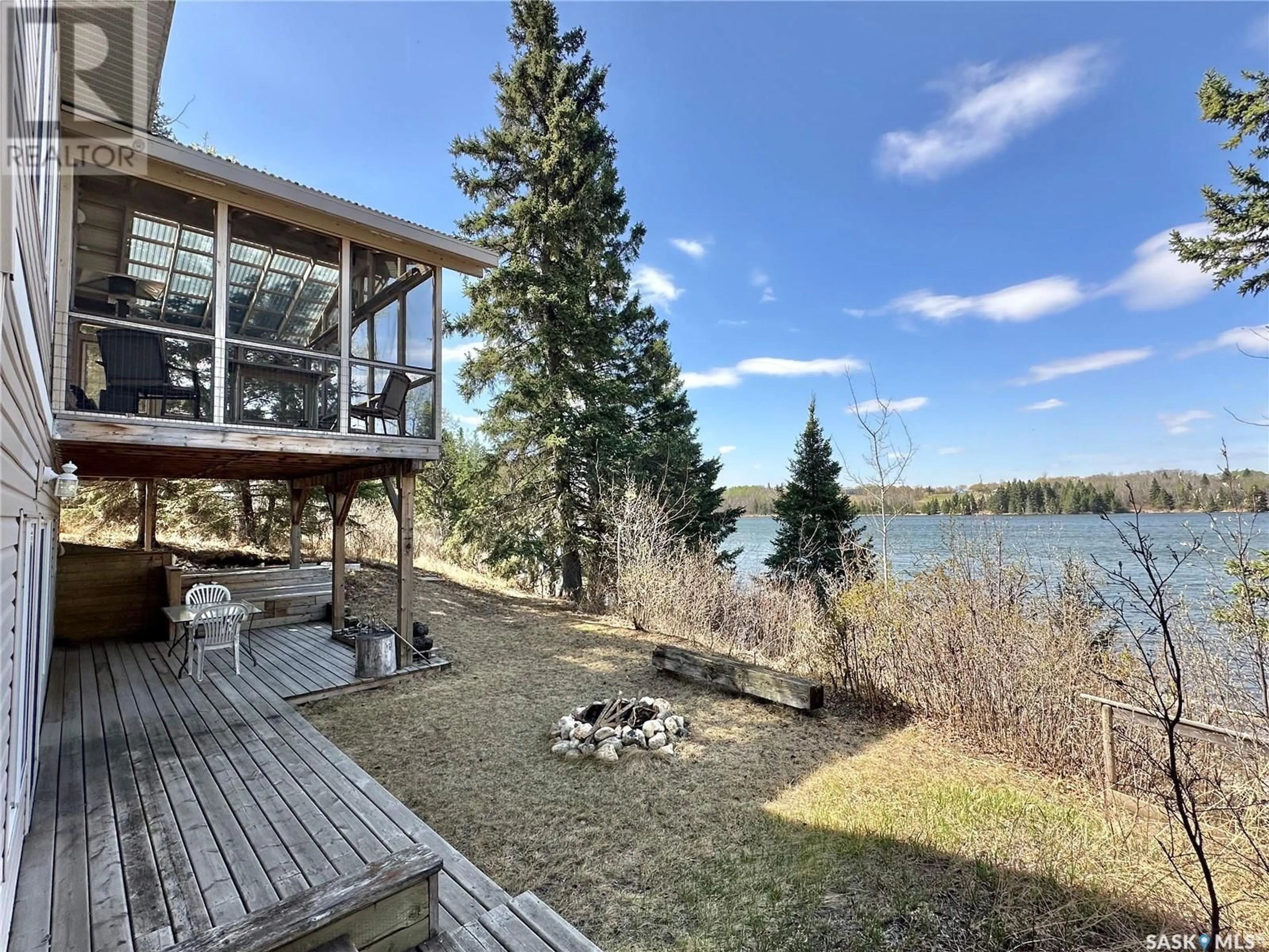 Patio, water/lake/river/ocean view for 118 NEBO RD, Canwood Rm No. 494 Saskatchewan S0J1X0