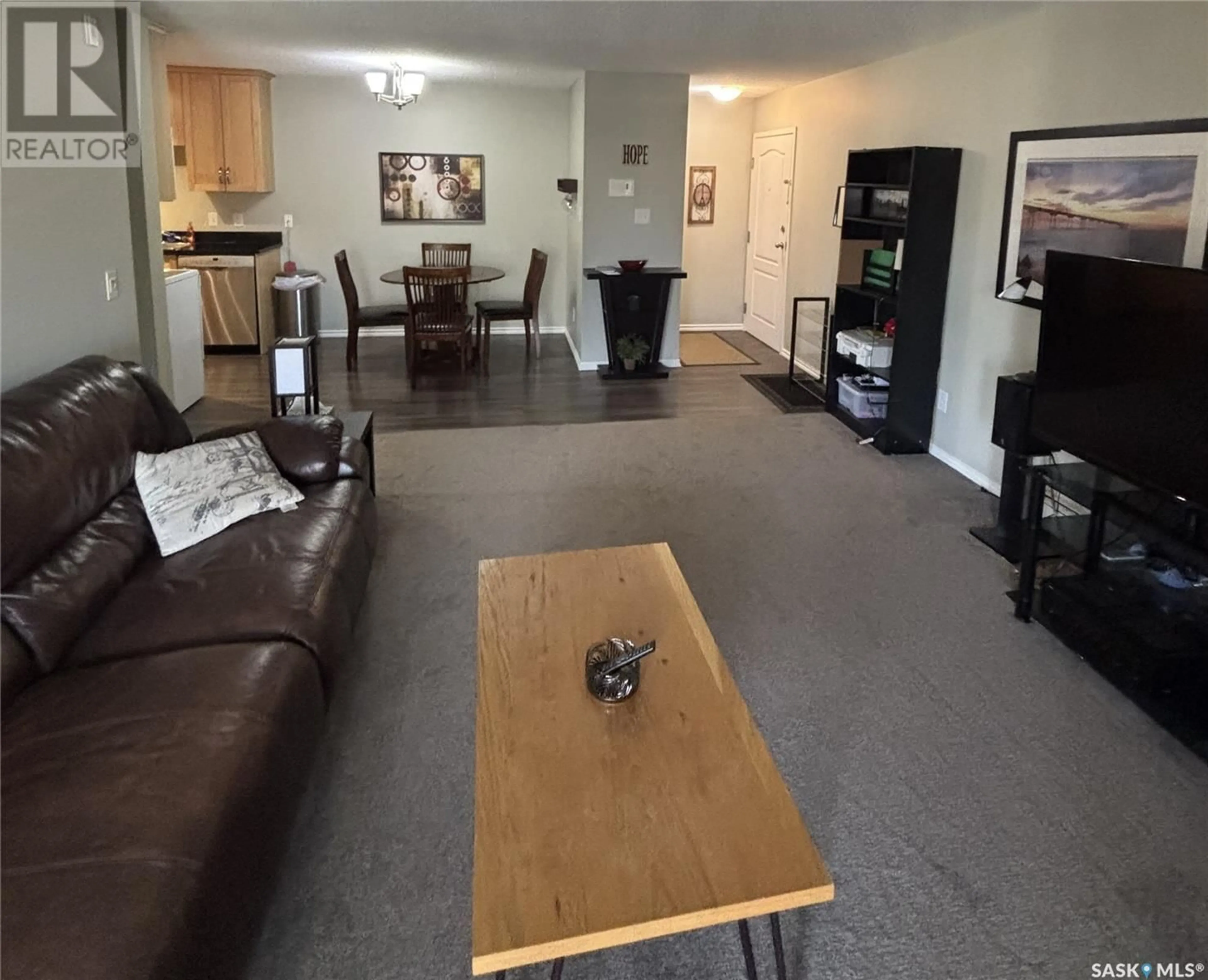 Living room with furniture, unknown for 301F - 1121 MCKERCHER DRIVE, Saskatoon Saskatchewan S7H5B8