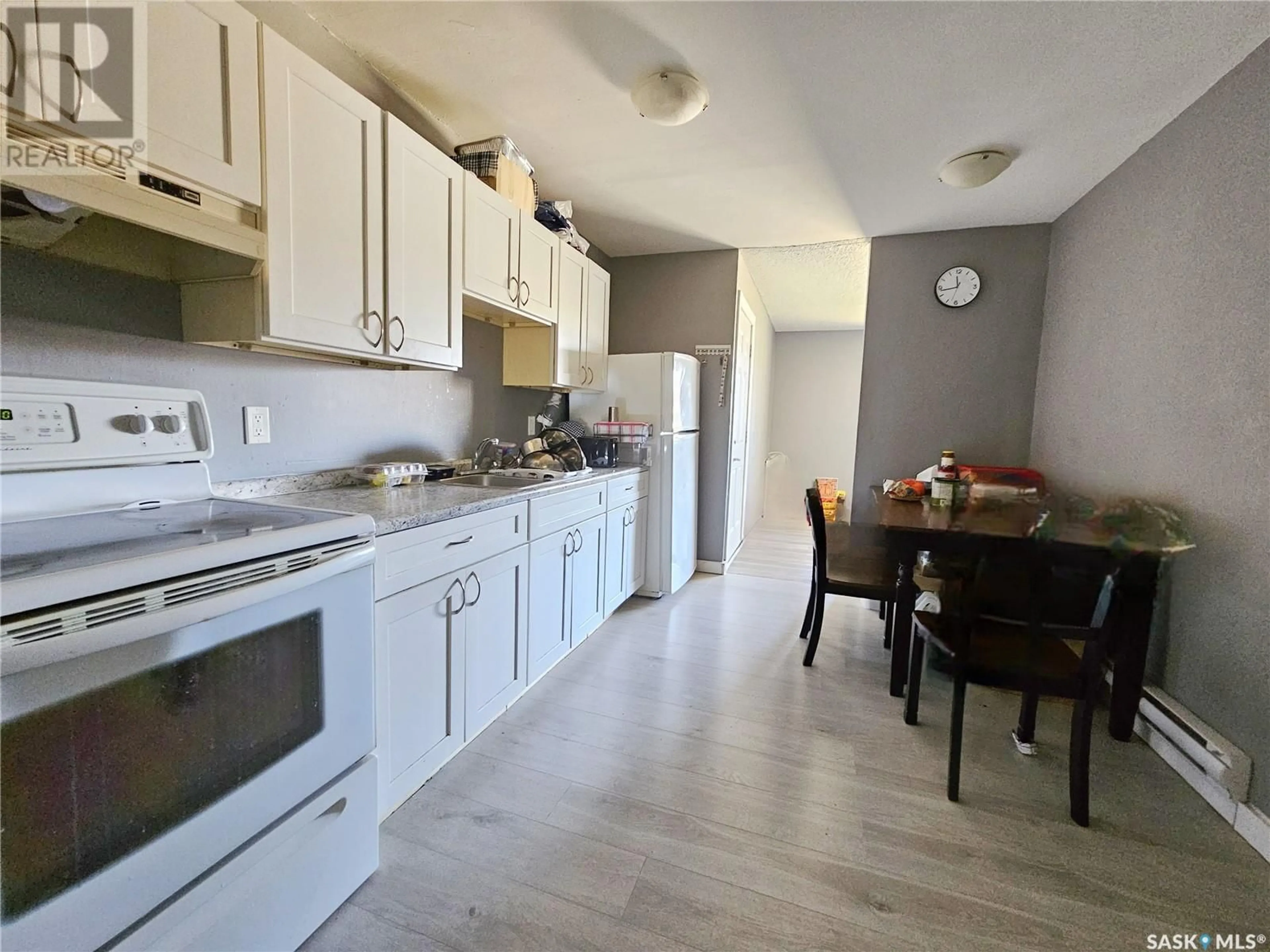 Standard kitchen, wood/laminate floor for 8992 PANTON AVENUE, North Battleford Saskatchewan S9A3J9