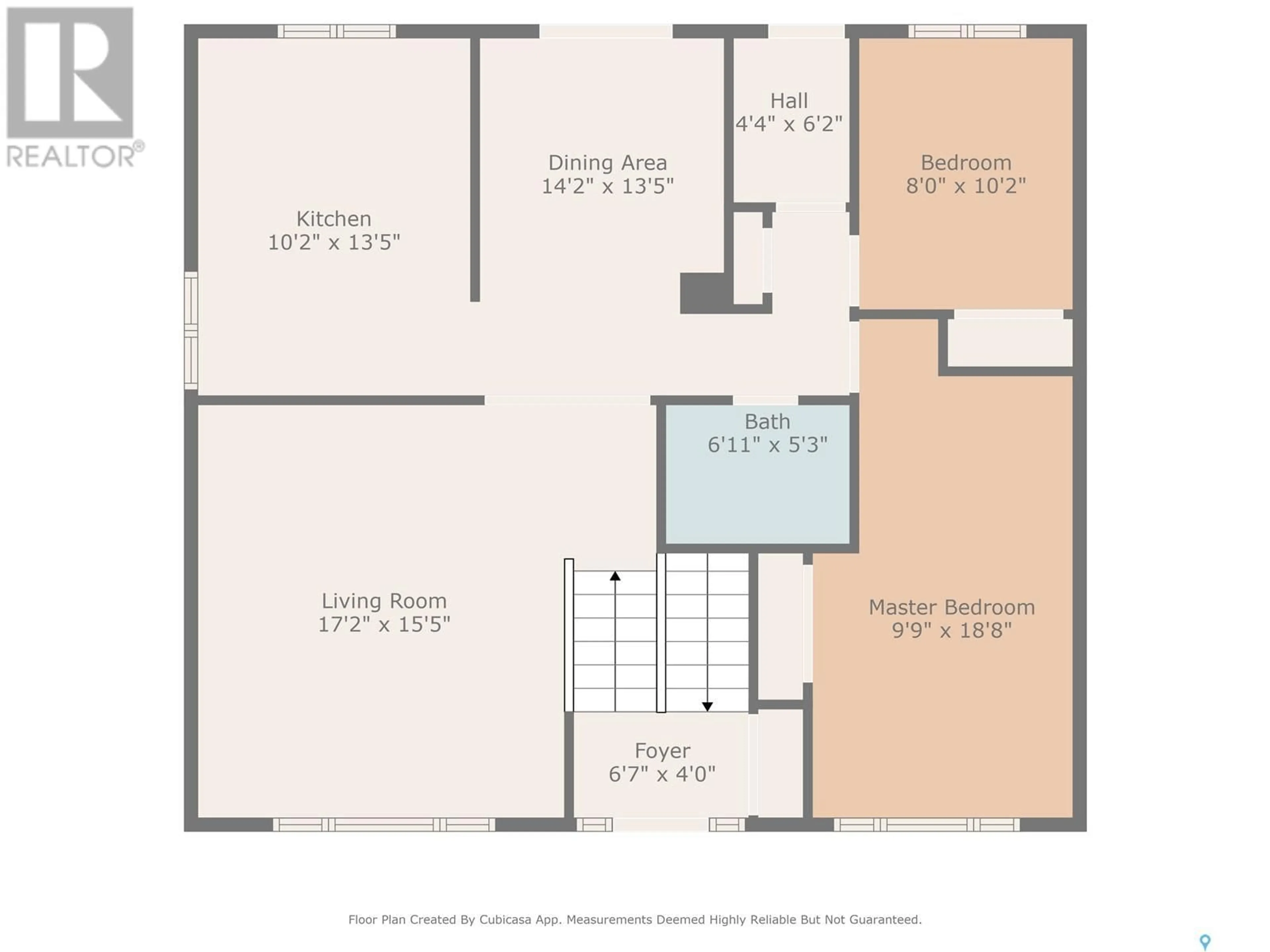 Floor plan for 207 ISABELLA STREET, Saskatoon Saskatchewan S7J0B2